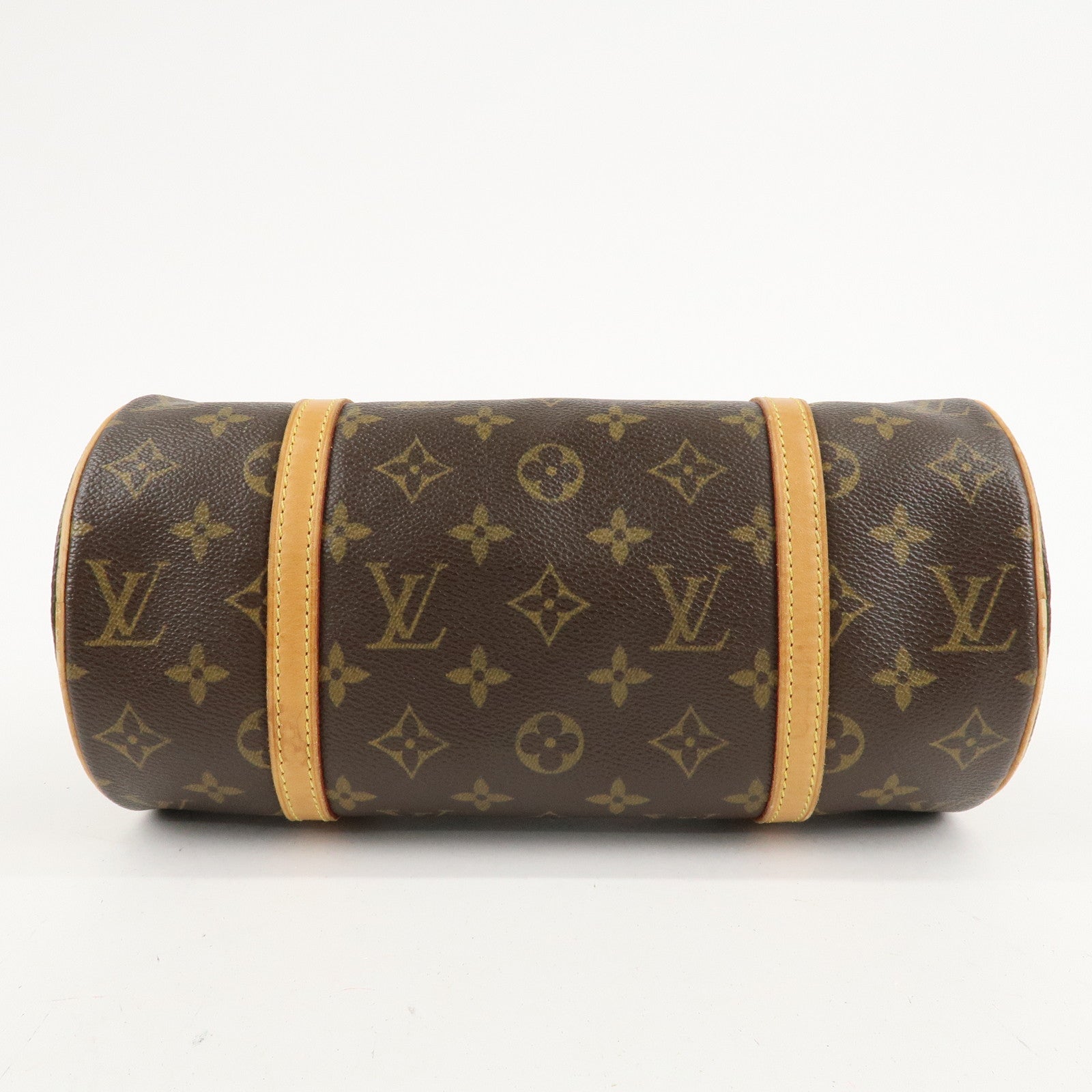 Louis Vuitton Monogram Papillon 26 Hand Bag Brown M51386 Used