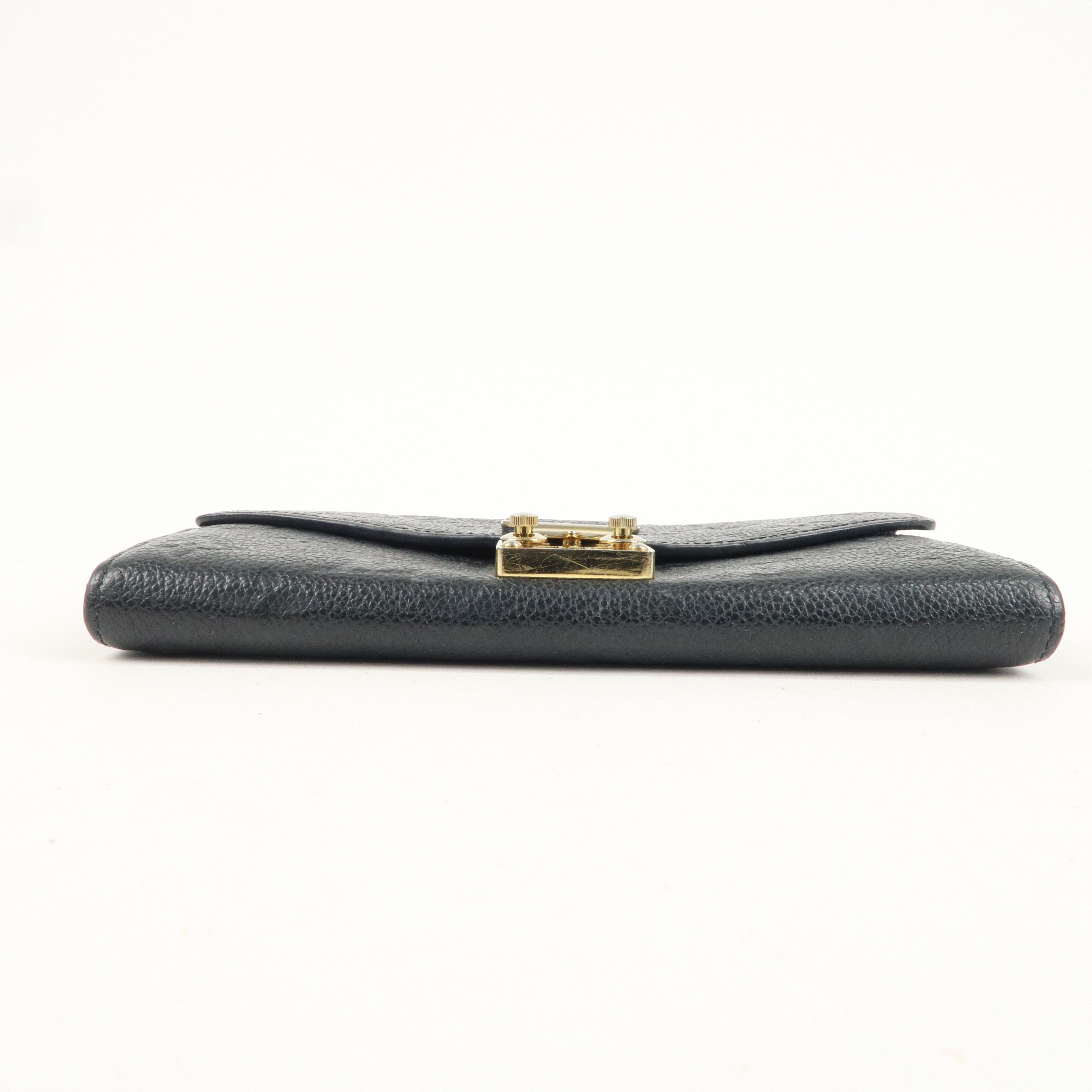 Louis Vuitton Monogram Empreinte Portefeuille Metis Noir M62458