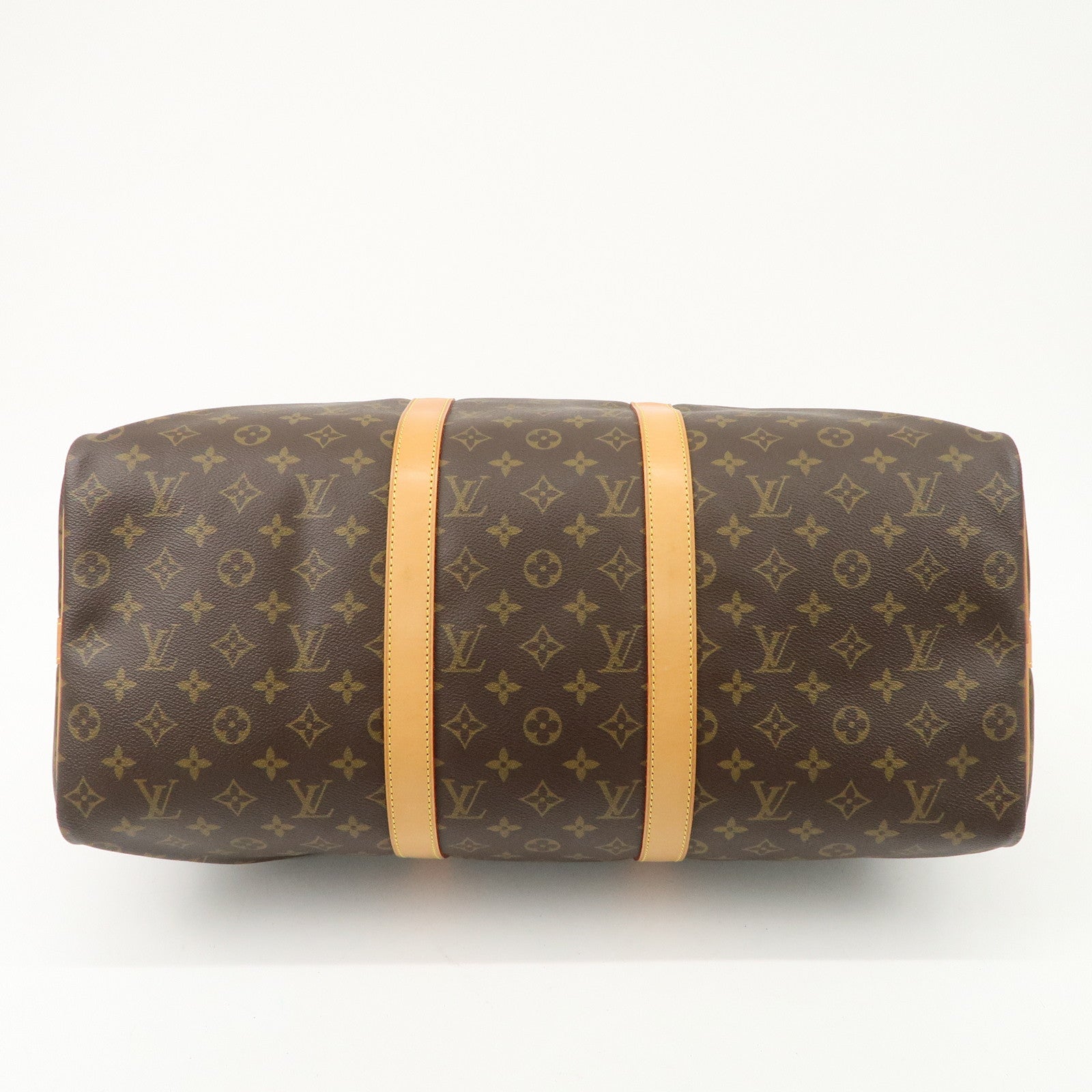 Louis Vuitton Monogram Keep All Bandouliere 50 Boston Bag M41416 Used