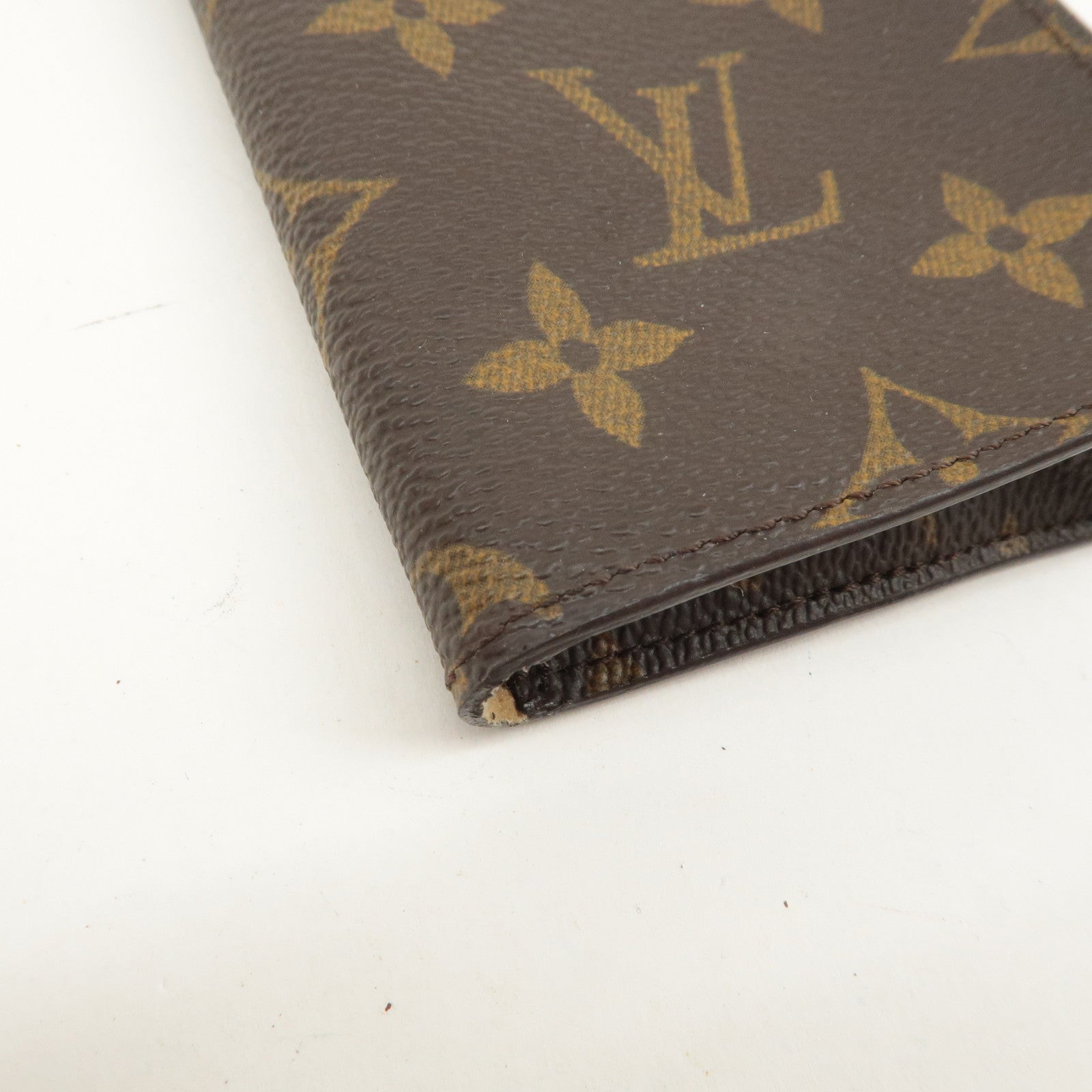 Louis Vuitton Monogram Set of 2 Glasses Case Brown M62962