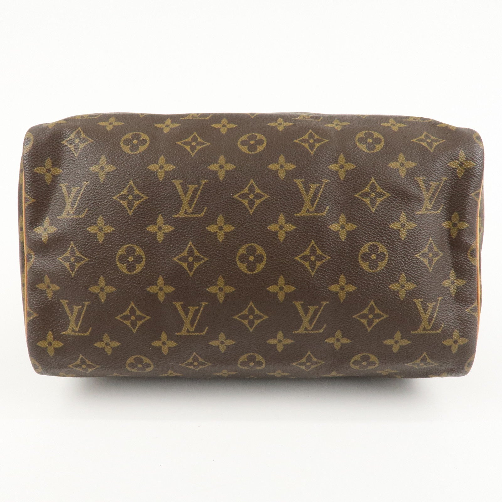 Louis Vuitton Monogram Speedy 30 Hand Bag Boston Bag M41526 Used