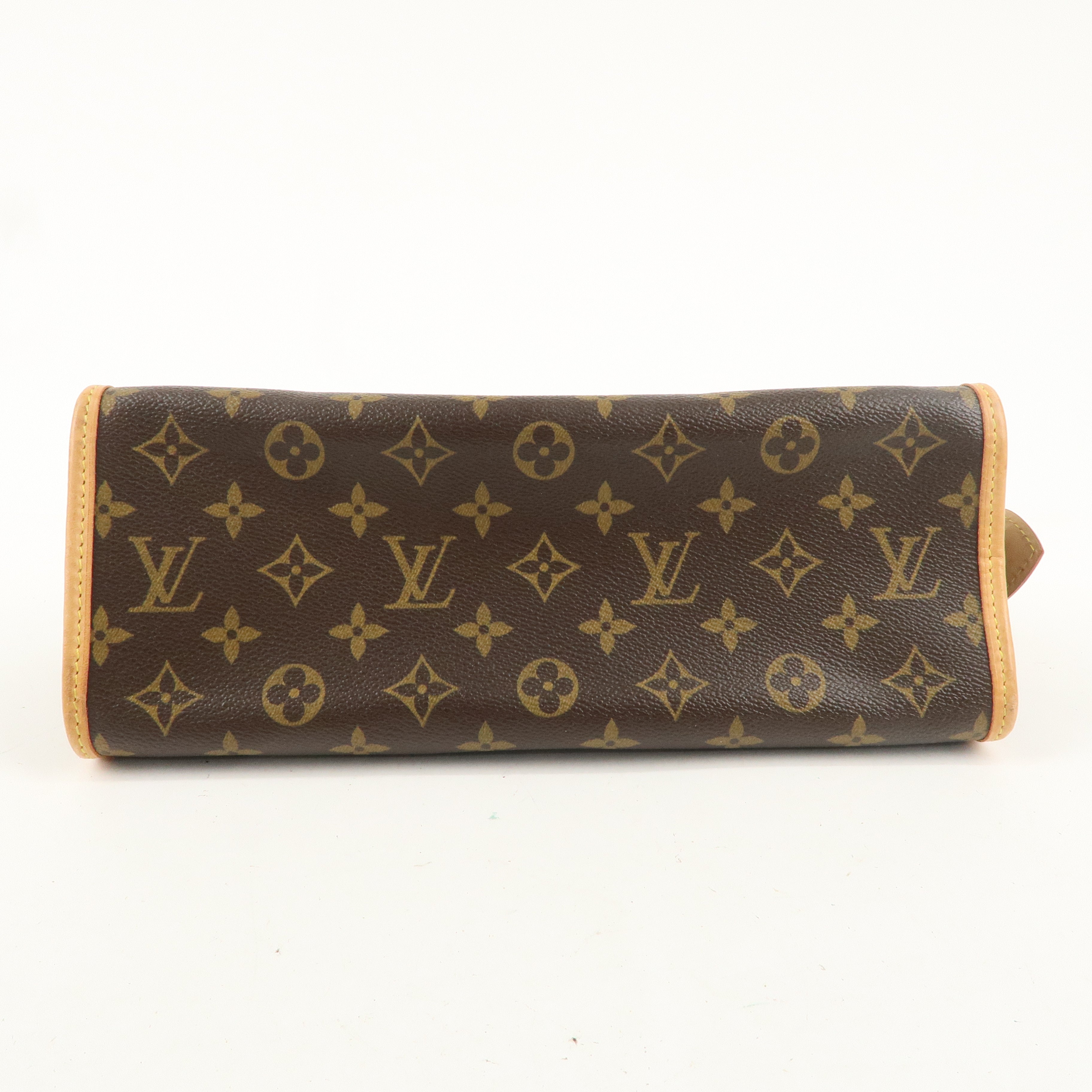 Louis Vuitton Monogram Popincourt Hand Bag Brown M40009