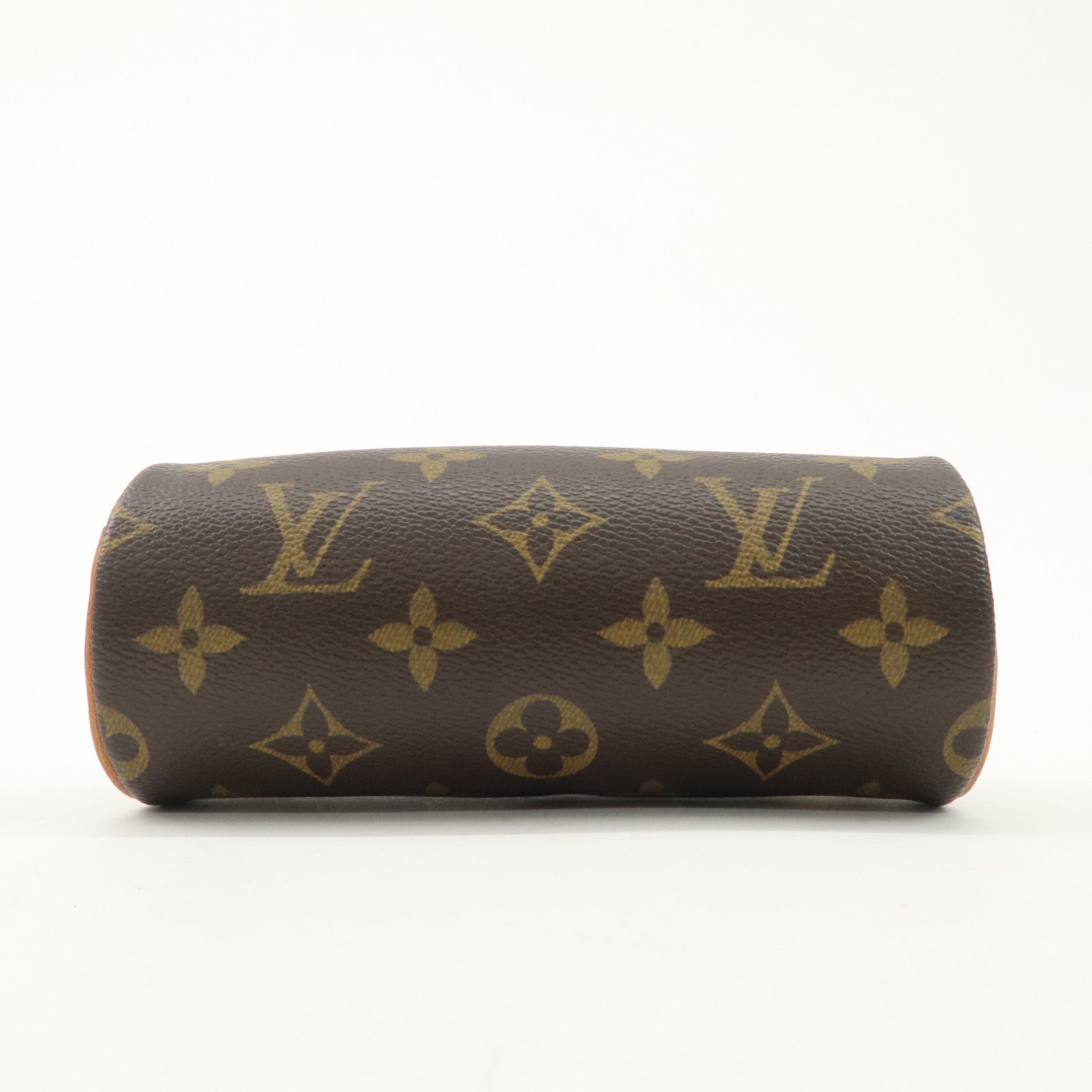 Louis Vuitton Monogram Mini Pouch for Papillon Bag New Style Brown Used