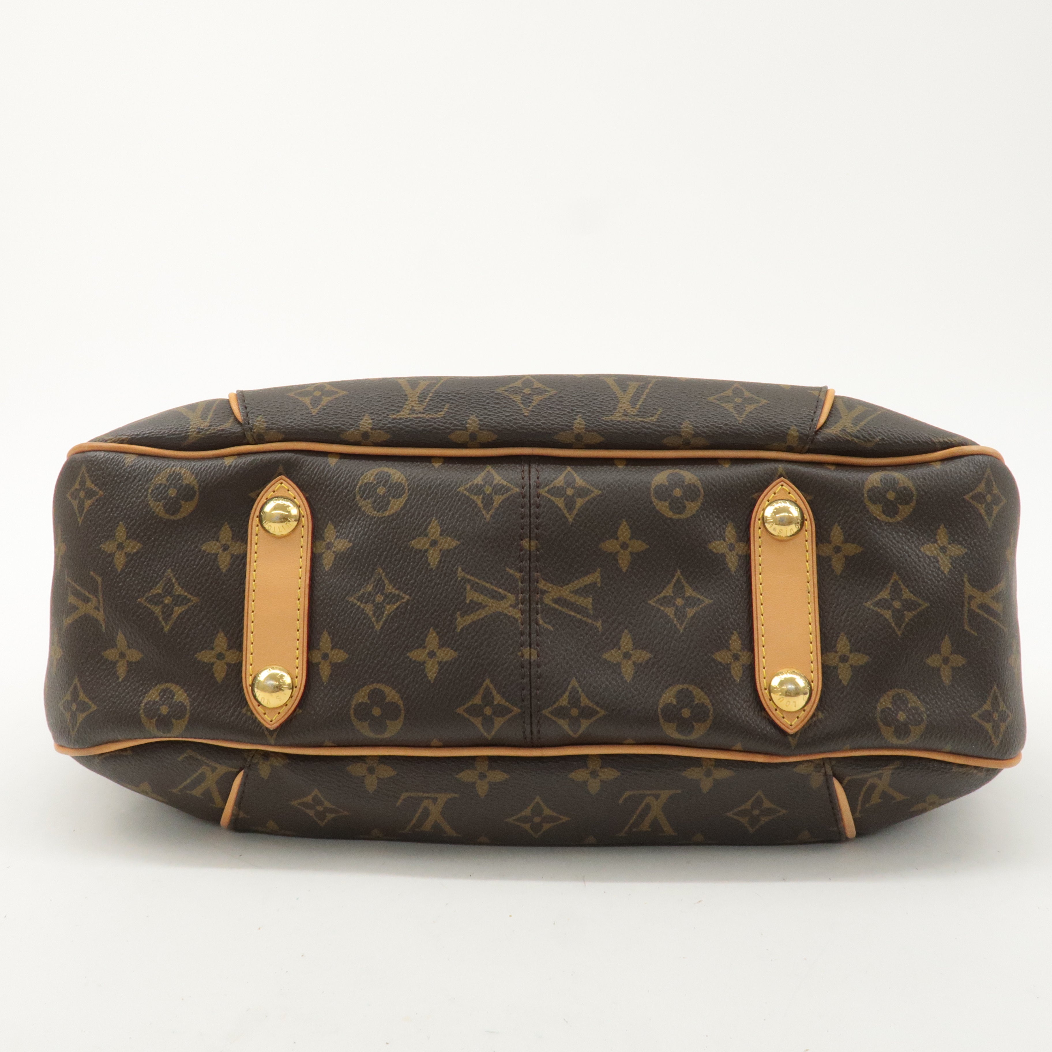 Louis Vuitton Monogram Galliera PM Shoulder Bag Brown M56382