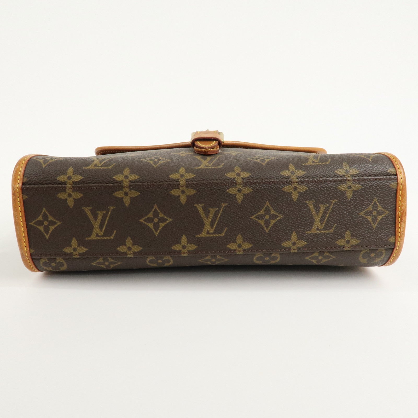 Louis Vuitton Monogram Bel Air Shoulder Bag Brown M51122