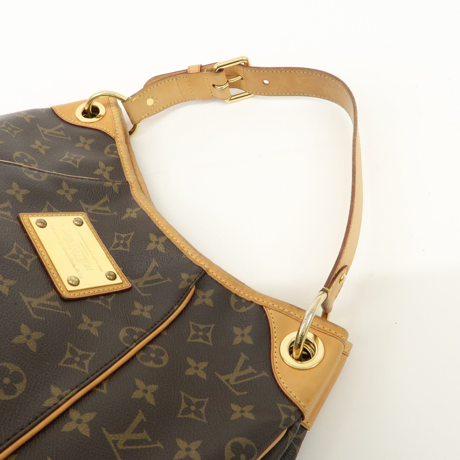 Louis Vuitton Monogram Galliera PM Shoulder Bag Brown M56382