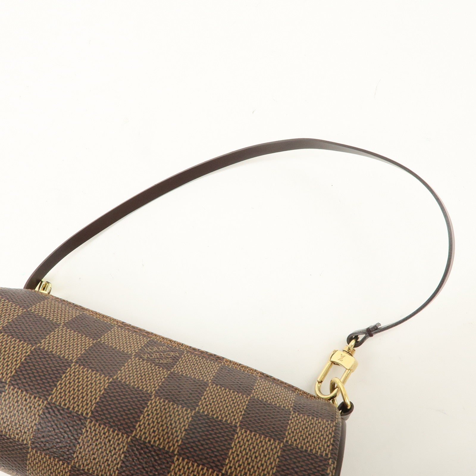 Louis Vuitton Damier Pouch for Papillon Bag Mini Bag Brown