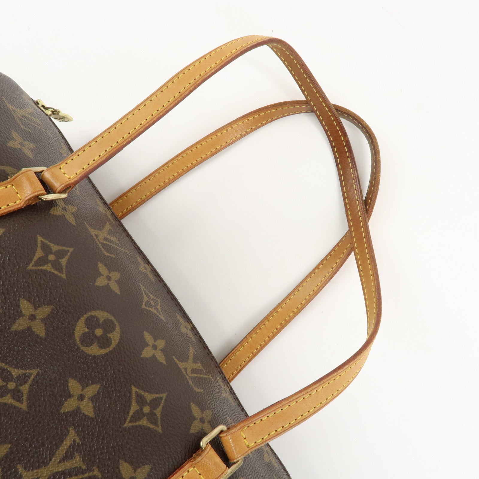 Louis Vuitton Monogram Papillon 30 Hand Bag Brown M51385 Used