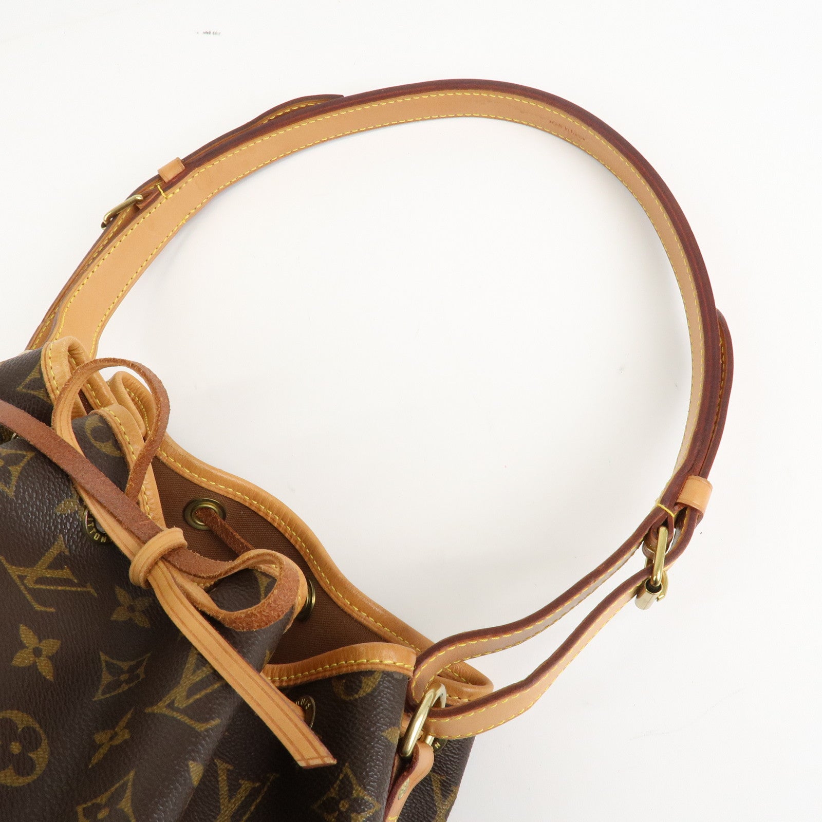 Louis Vuitton Monogram Noe Shoulder Bag Hand Bag Brown M42224