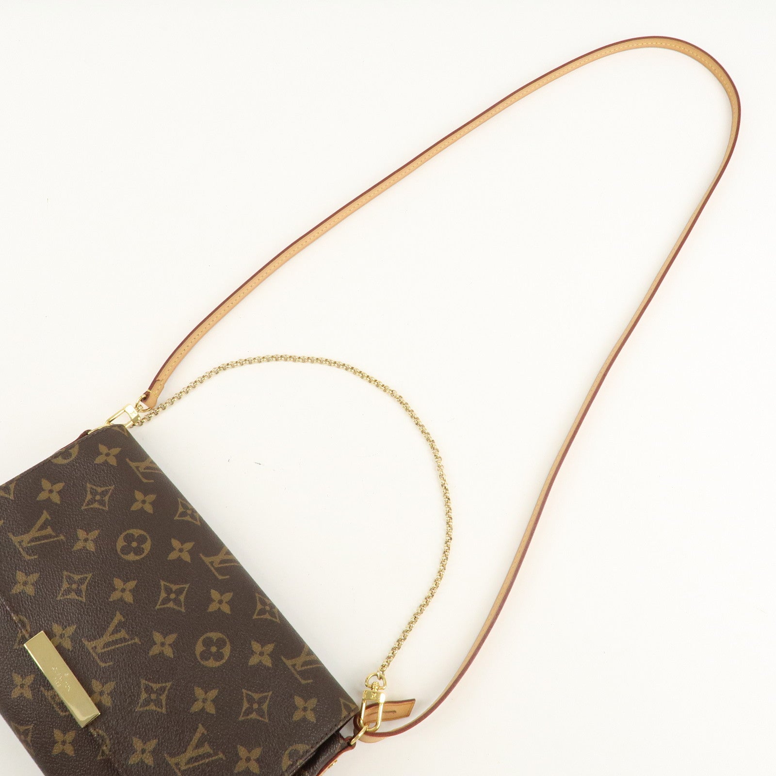 Louis Vuitton Monogram Favorite MM 2Way Shoulder Bag M40718 Used