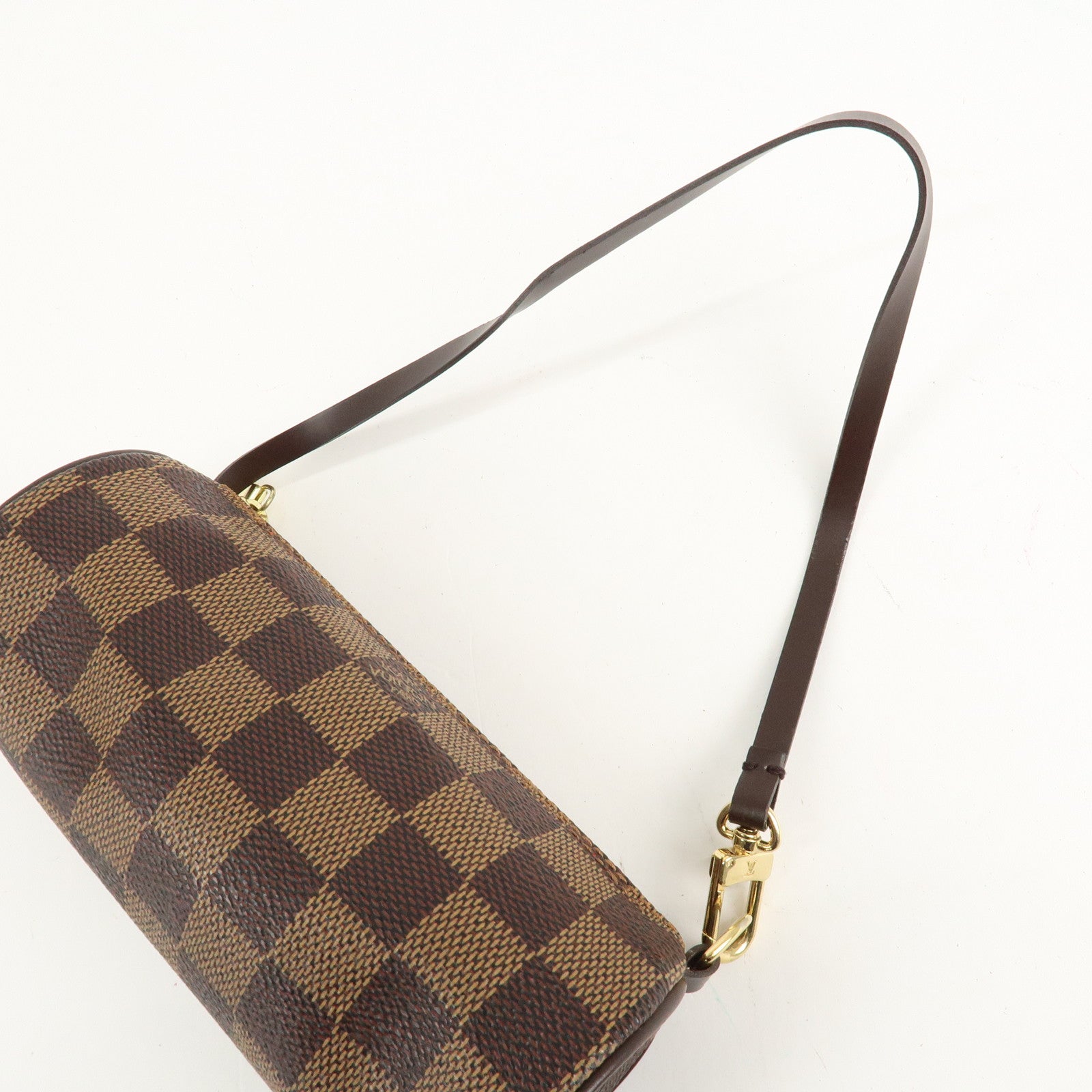 Louis Vuitton Damier Pouch for Papillon Mini Bag Damier Ebene