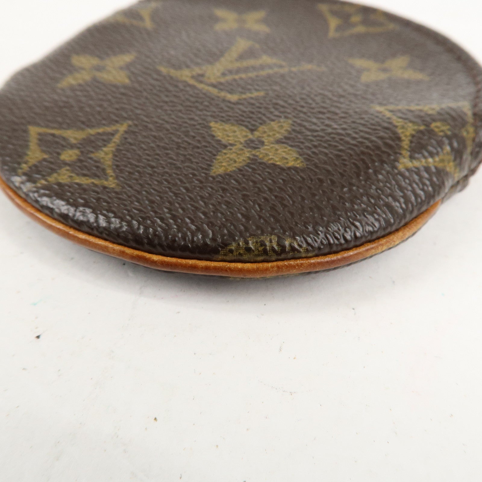 Set of2 Louis Vuitton Monogram Porte Monnaie Rond Coin Case M61926