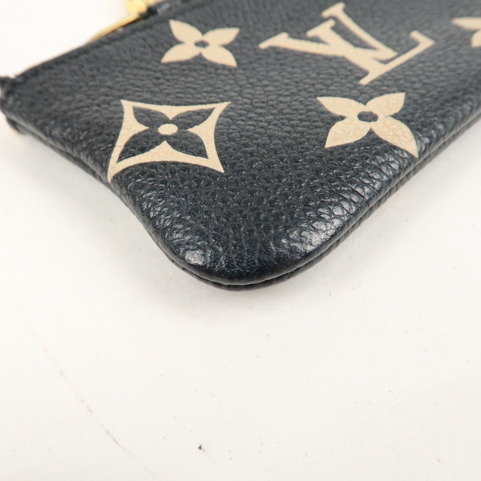 Louis Vuitton Monogram Empreinte Pochette Cles Coin Case M80885 Used