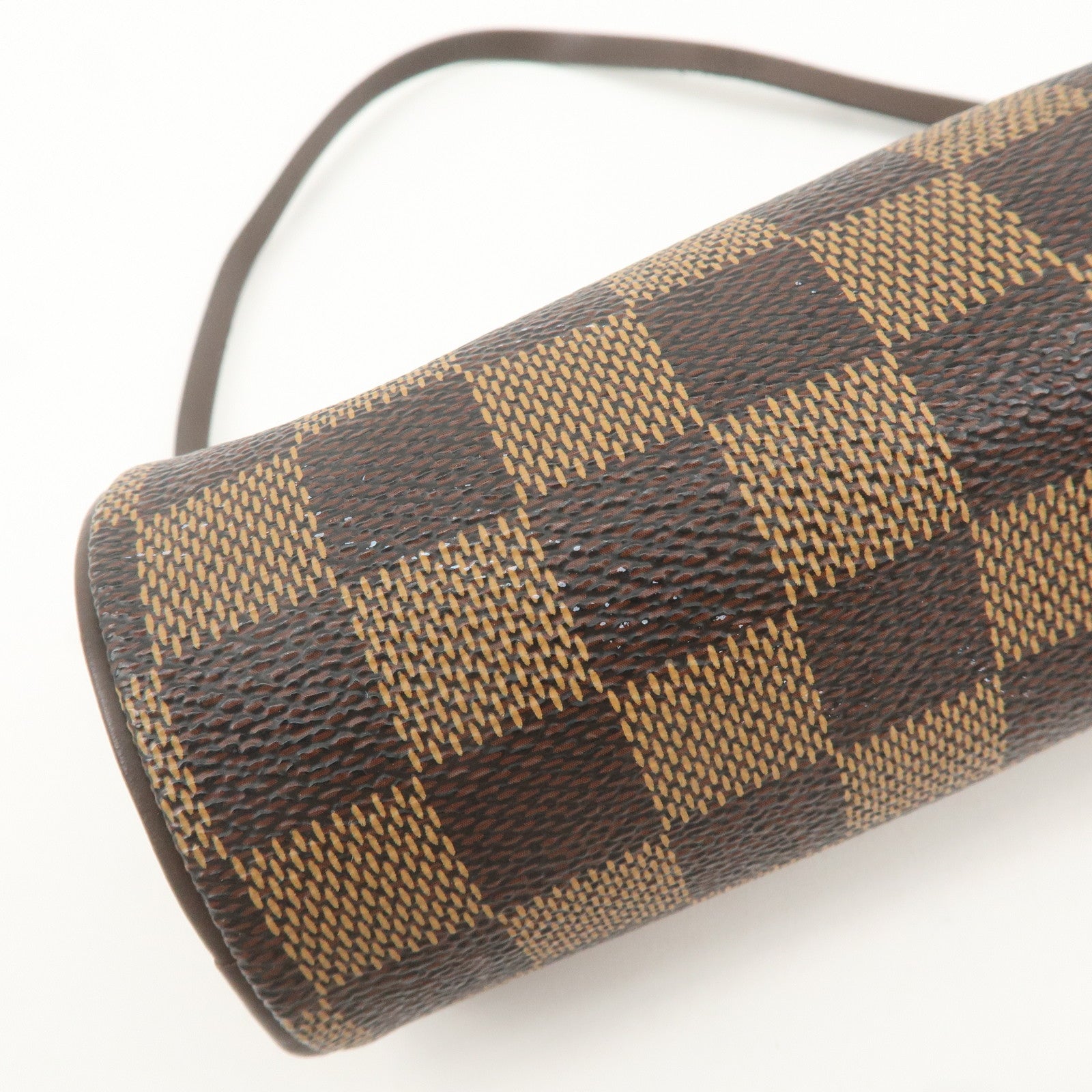 Louis Vuitton Damier Papillon Pouch For Papillon Bag Brown