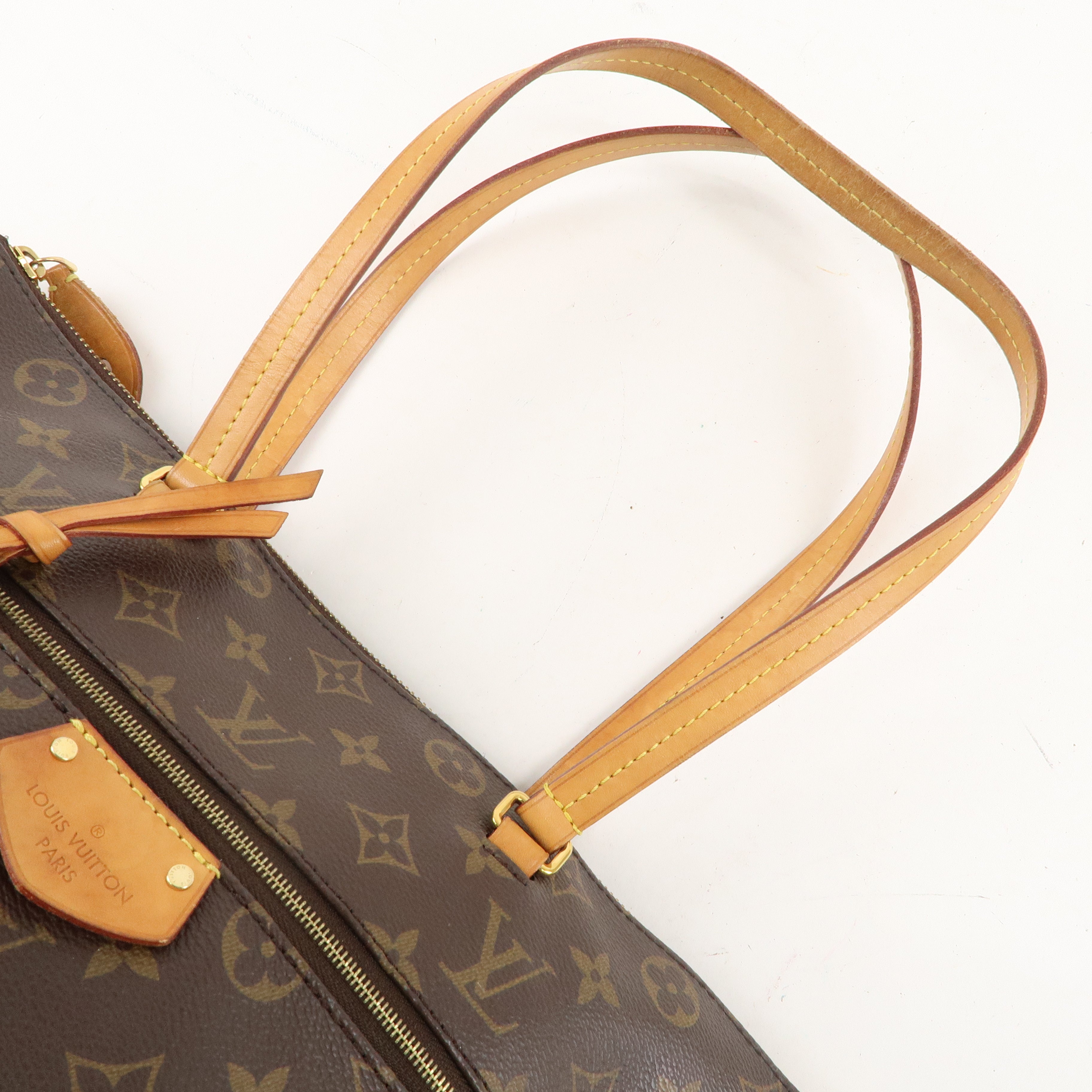 Louis Vuitton Monogram Iena PM Shoulder Bag Brown M42268