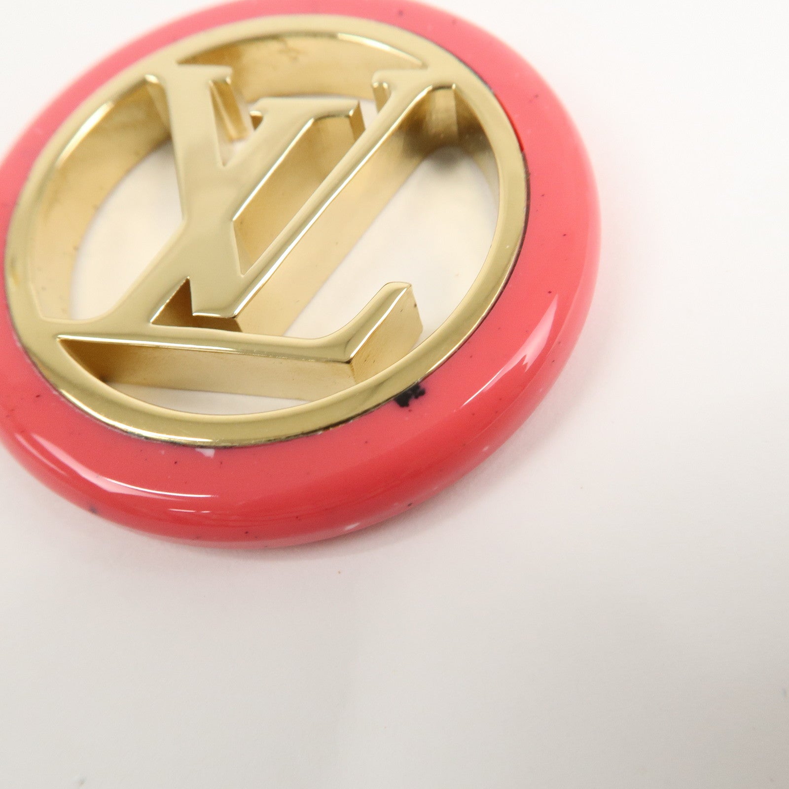 Louis Vuitton Porte Cles Color Line Charm Key Ring M64525 Used