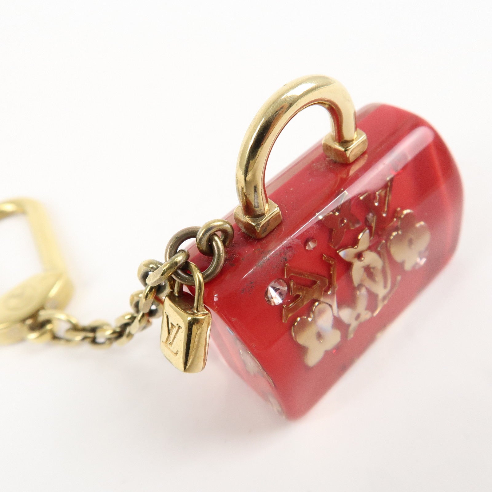 Louis Vuitton Porte Cles Speedy Inclusion Bag Charm M65024 Used