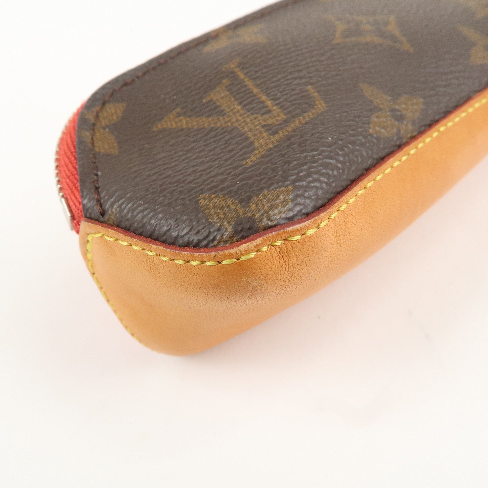 Louis Vuitton Monogram Trousse Elizabeth Pen Case Rouge GI0009