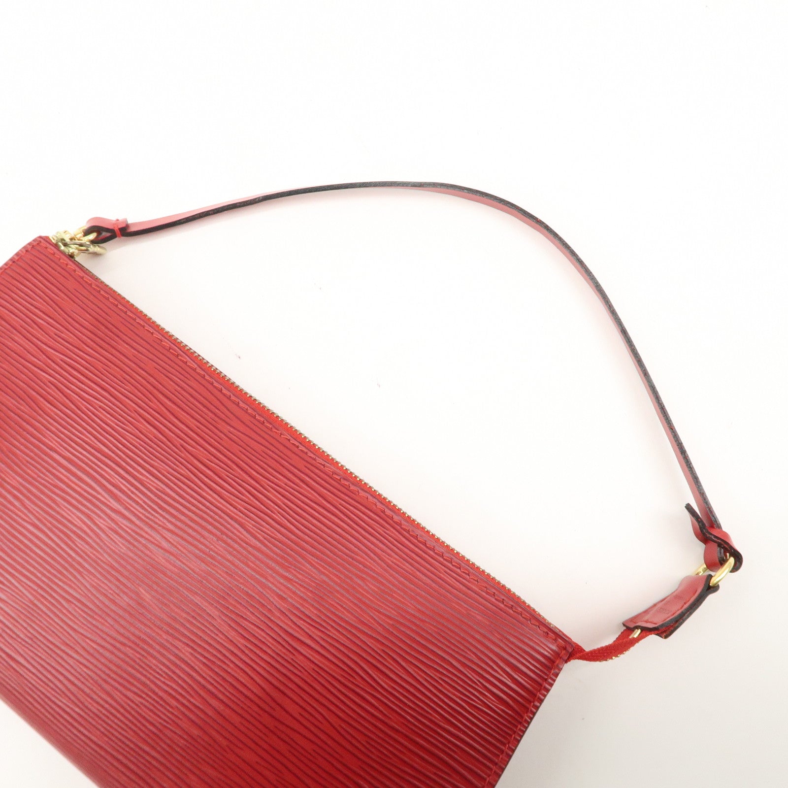 Louis Vuitton Epi Pochette Accessoire Hand Bag Red M40776