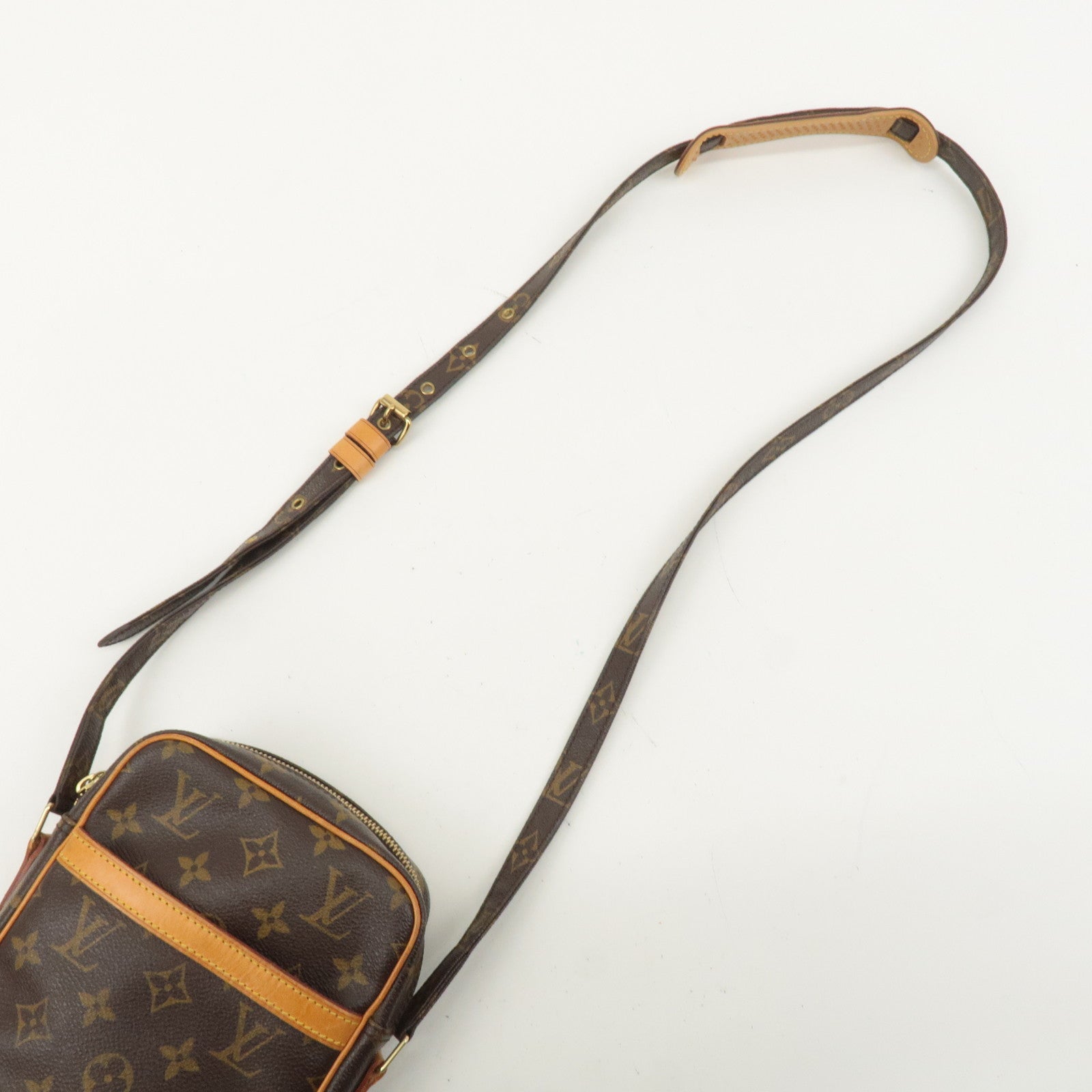 Louis Vuitton Monogram Danube Shoulder Bag Brown M45266