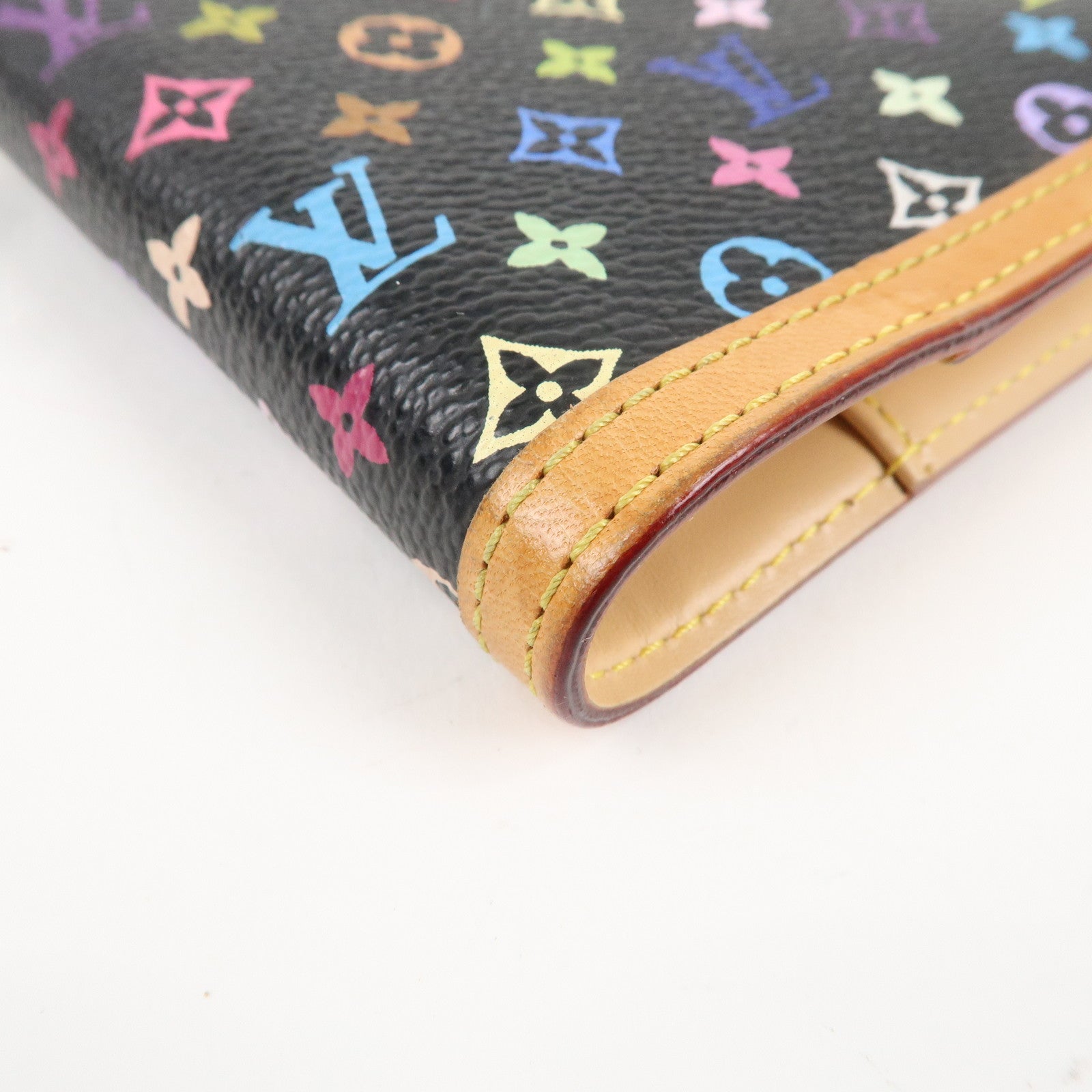 Louis Vuitton Monogram Multi Color Agenda PM Planner Cover R20895