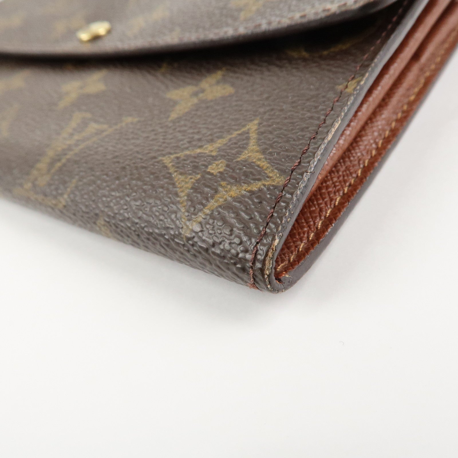 Louis Vuitton Monogram Pochette Porte Monnaie Credit M61725 Used