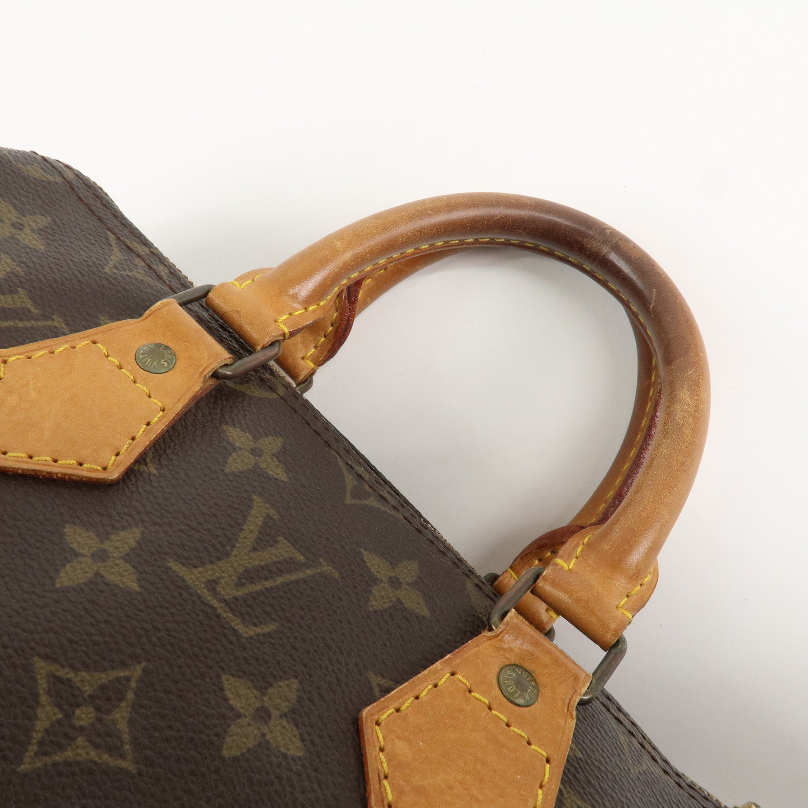 Louis Vuitton Monogram Speedy 25 Hand Bag Boston Bag M41528 Used