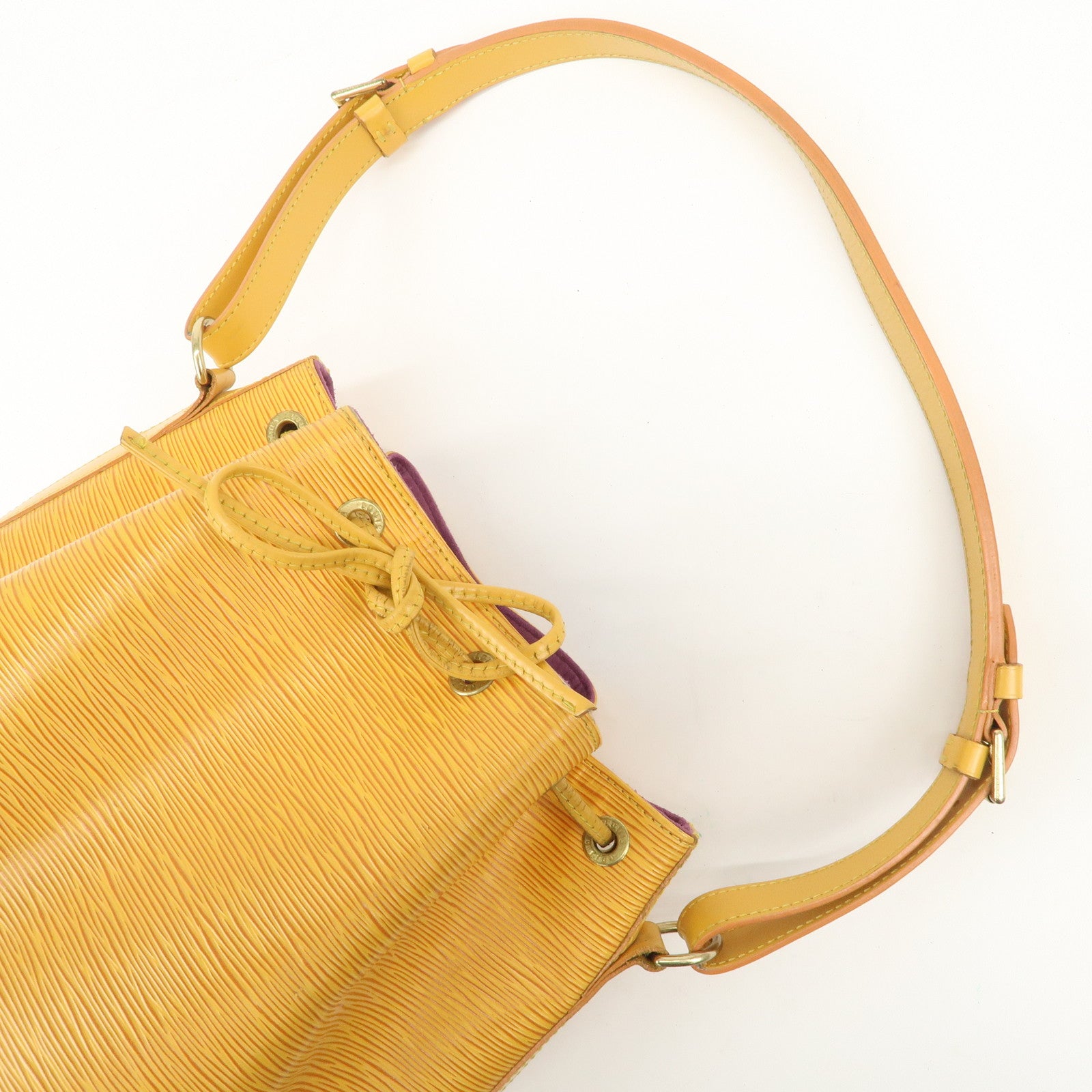 Louis Vuitton Epi Petit Noe Shoulder Bag Tassili Yellow M44109 Used