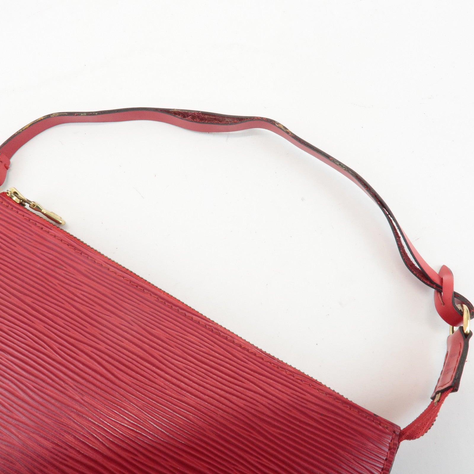 Louis Vuitton Epi Pochette Accessoires Pouch Castilian Red M52947 Used