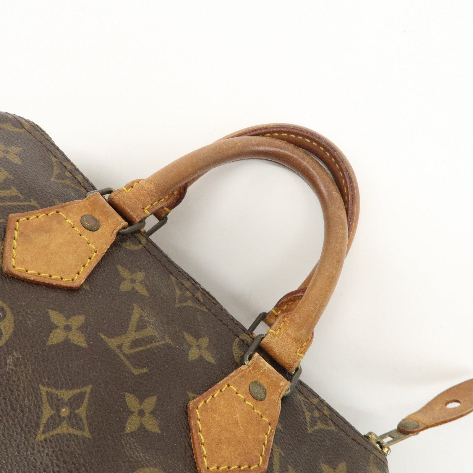 Louis Vuitton Monogram Speedy 25 Hand Bag Boston Bag M41528 Used