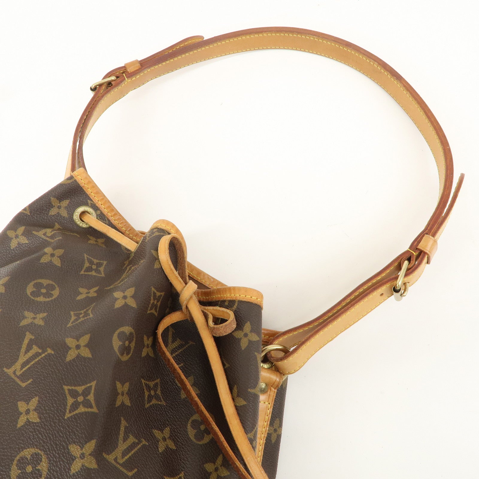 Louis Vuitton Monogram Noe Shoulder Bag Hand Bag Brown M42224