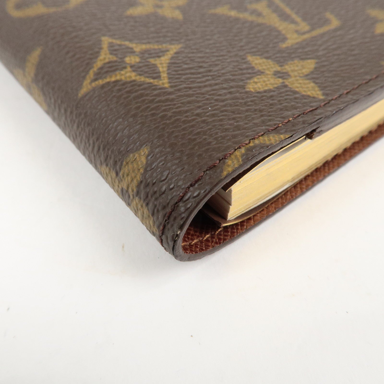 Louis Vuitton Monogram Agenda Bureau Planner Cover R20001 Used