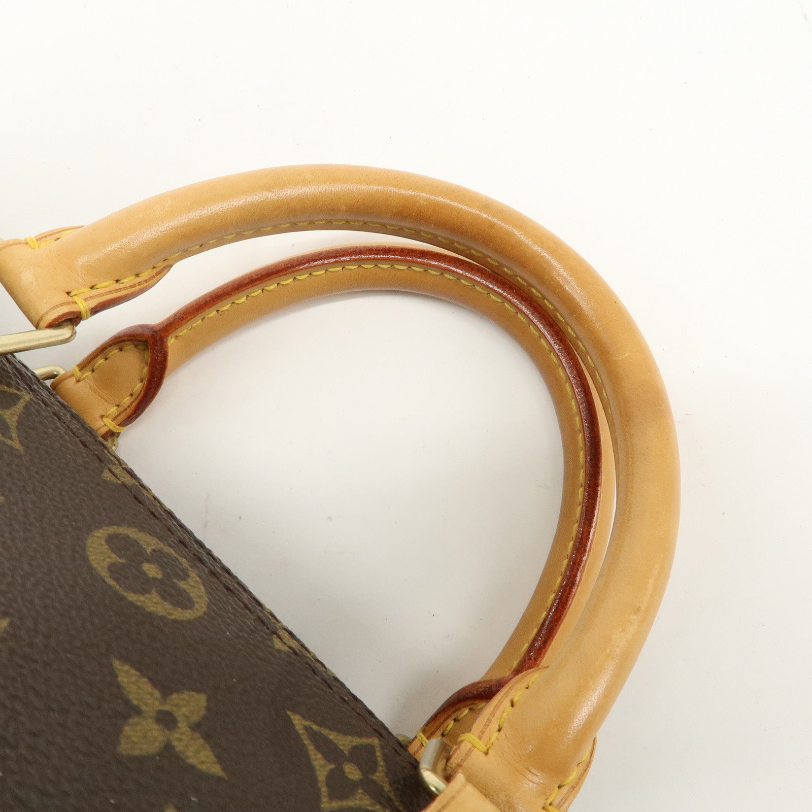 Louis Vuitton Monogram Speedy 30 Hand Bag Boston Bag M41526 Used