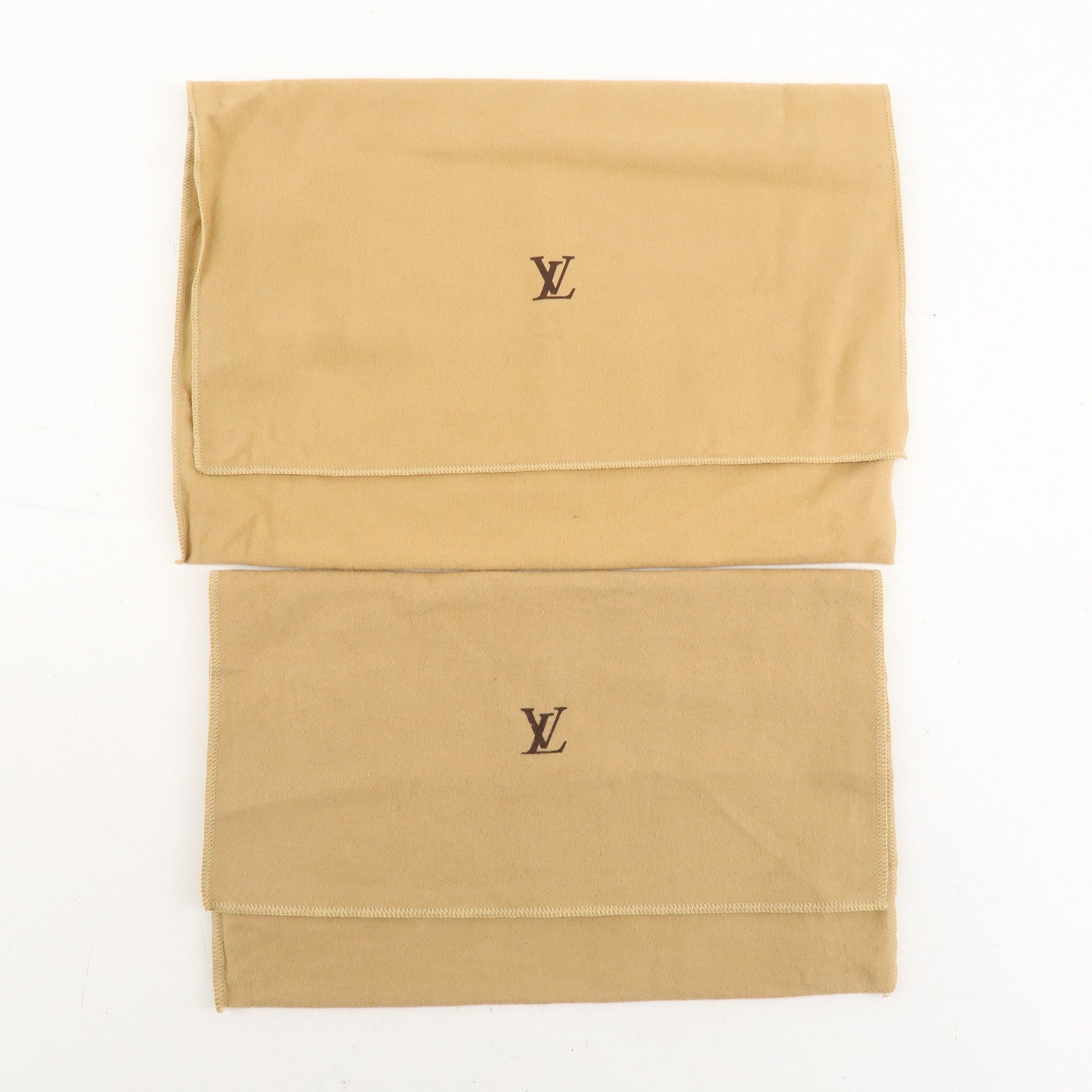 Louis Vuitton Set of 15 Storage Bags Old Model Dust Bag Brown