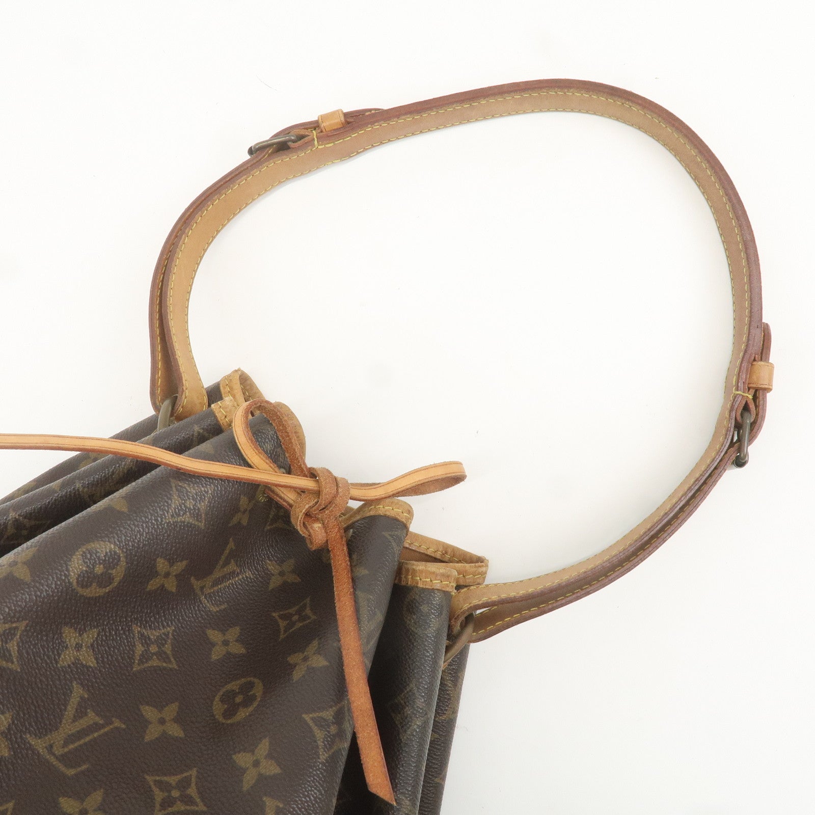 Louis Vuitton Monogram Noe Shoulder Bag Brown M42224