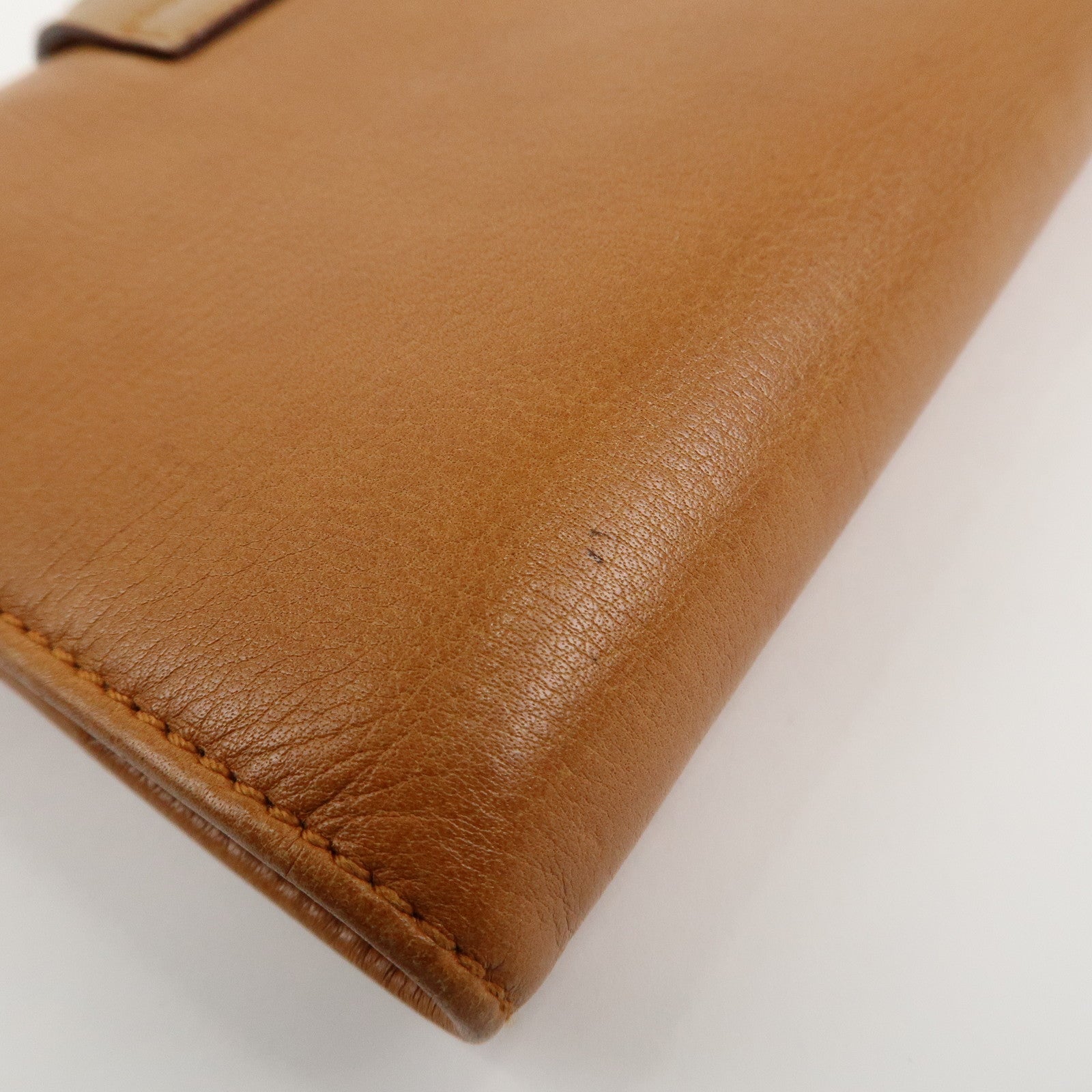 Christian Dior Street Chic Leather Agenda Planner Cover Brown