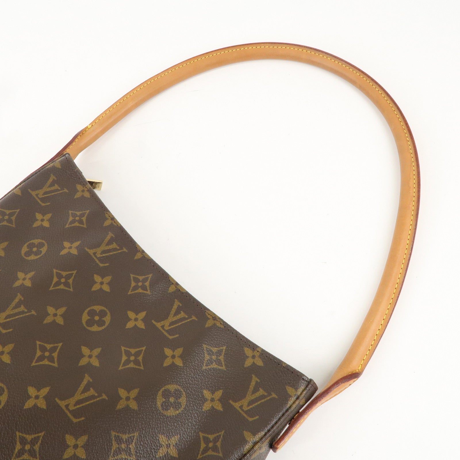 Louis Vuitton Monogram Looping GM Shoulder Bag Brown M51145