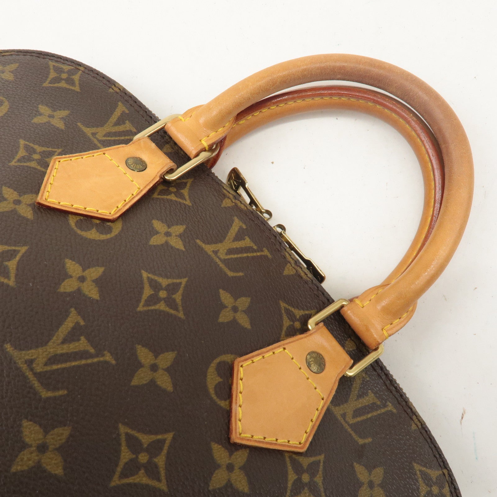 Louis Vuitton Monogram Alma Hand Bag Brown M51130