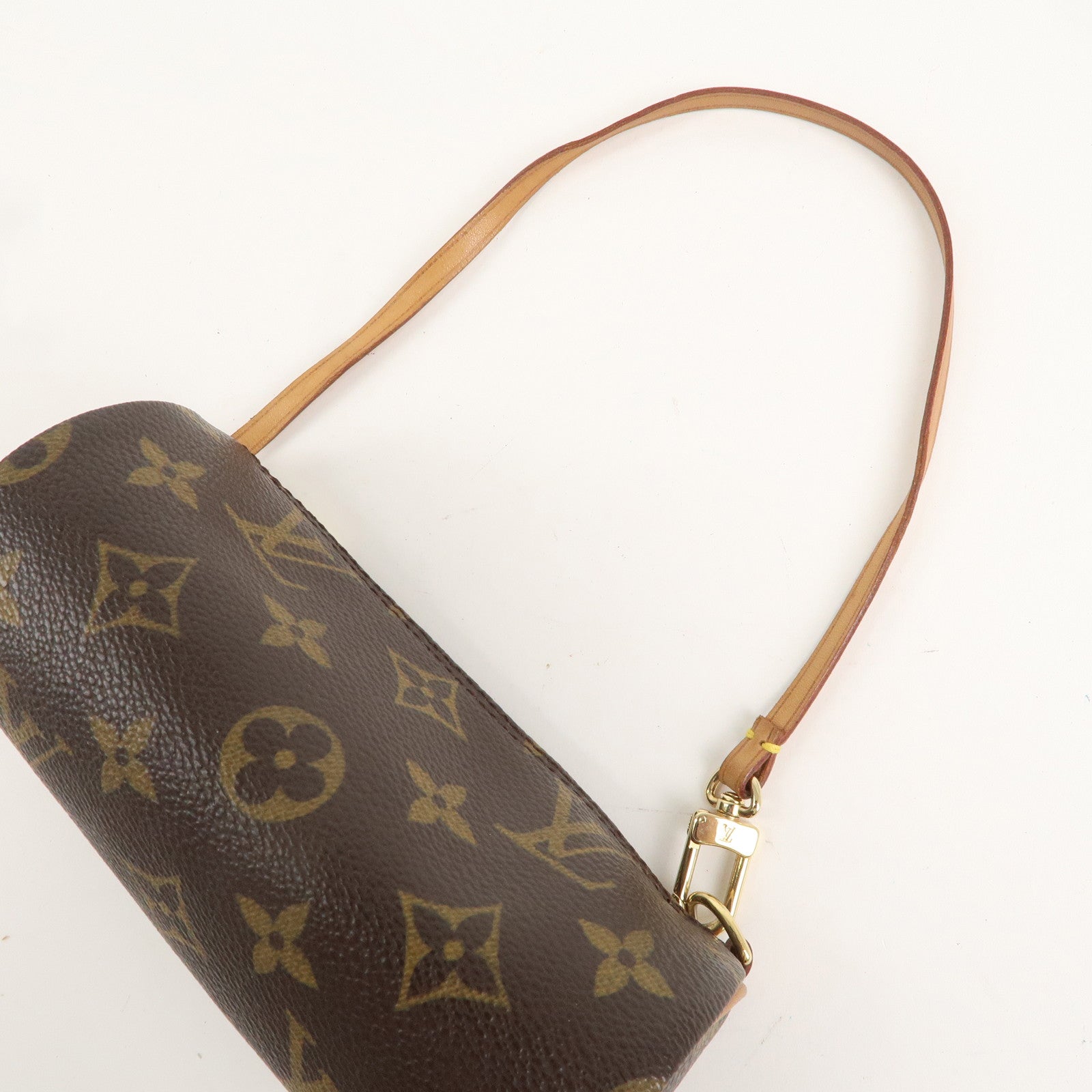 Louis Vuitton Monogram Papillon Pouch For Papillon Bag Brown