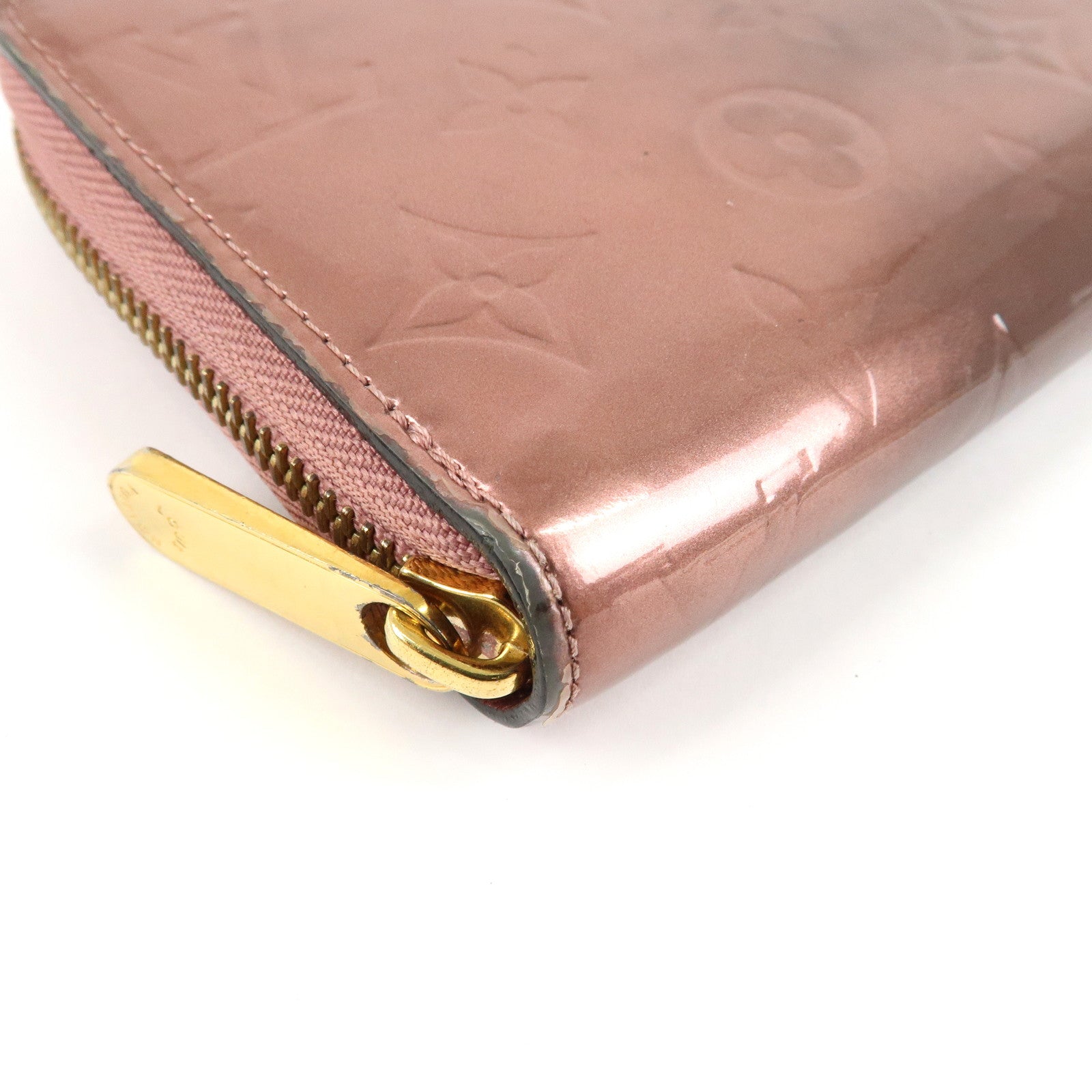 Louis Vuitton Monogram Vernis Zippy Long Wallet