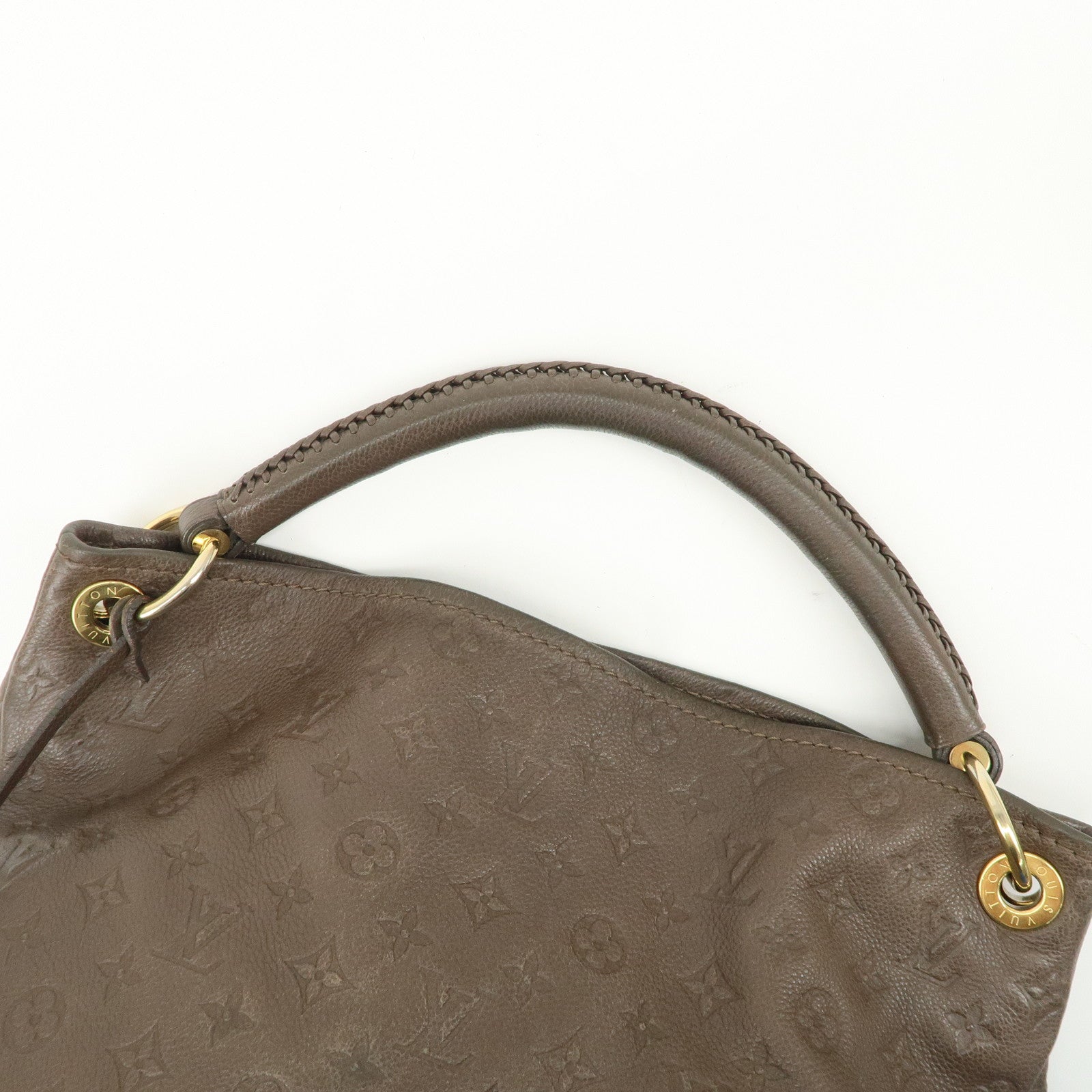 Louis Vuitton Monogram Empreinte Artsy MM Shoulder Bag Terre Used