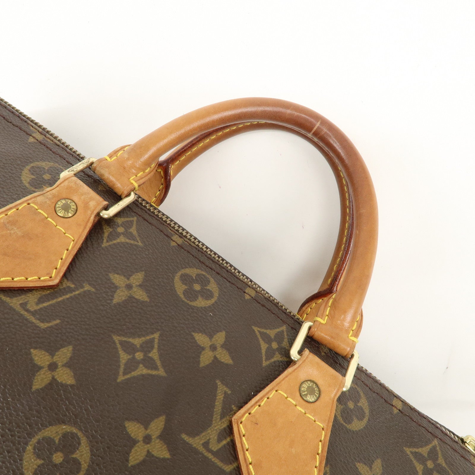 Louis Vuitton Monogram Speedy 30 Hand Bag Boston Bag M41526 Used