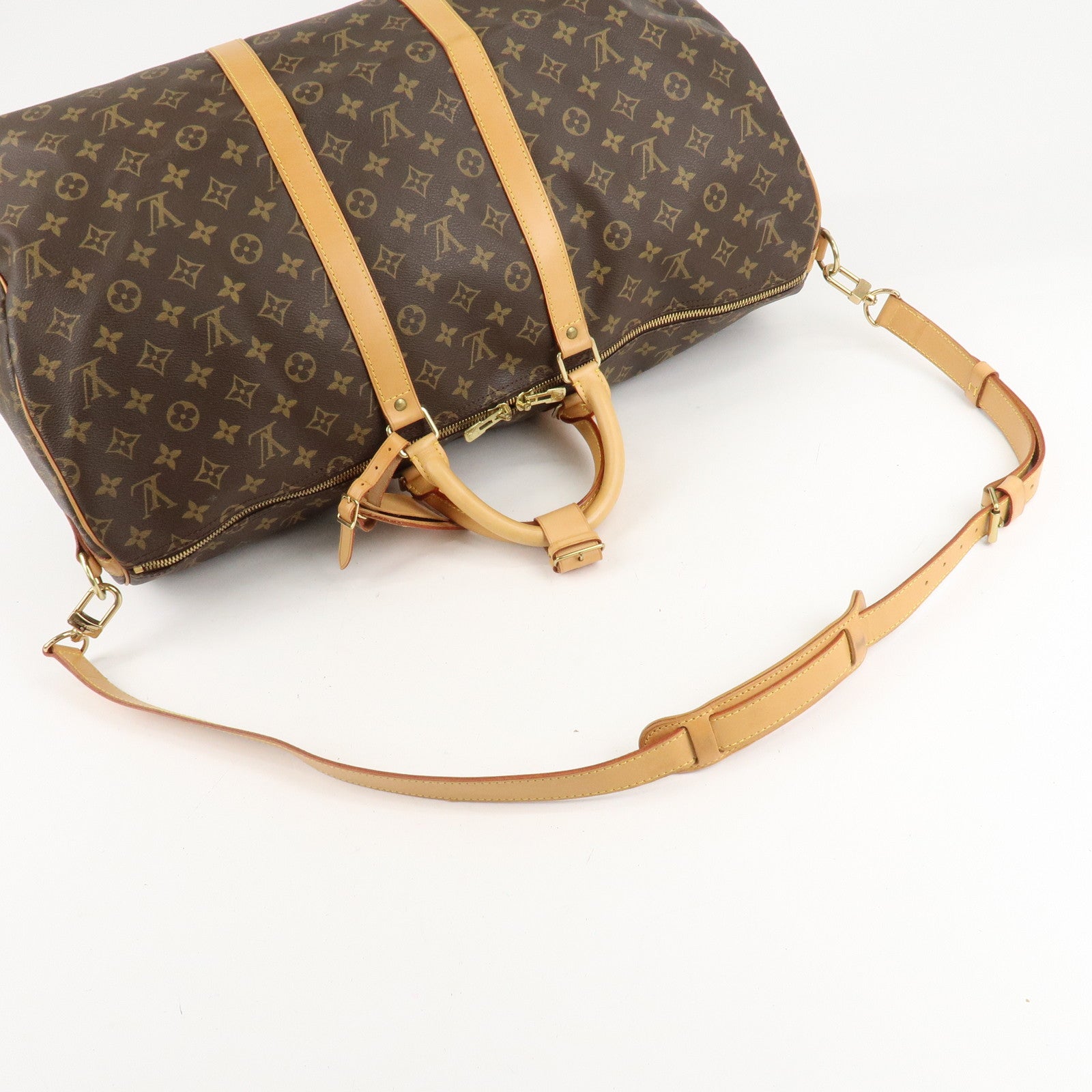 Louis Vuitton Monogram Keep All Bandouliere 55 Bag M41414 Used