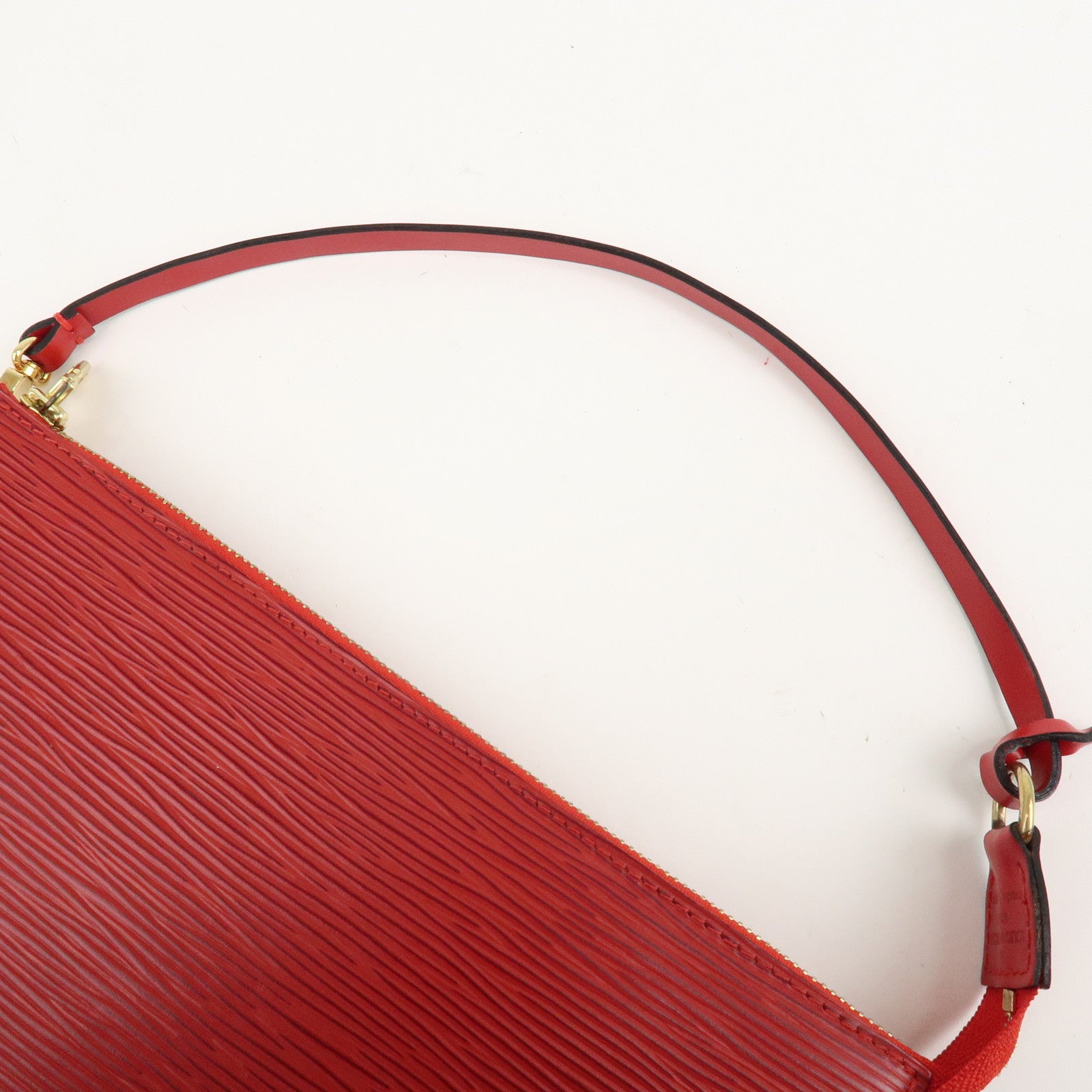 Louis Vuitton Epi Pochette Accessoires Pouch Castilian Red M52947 Used