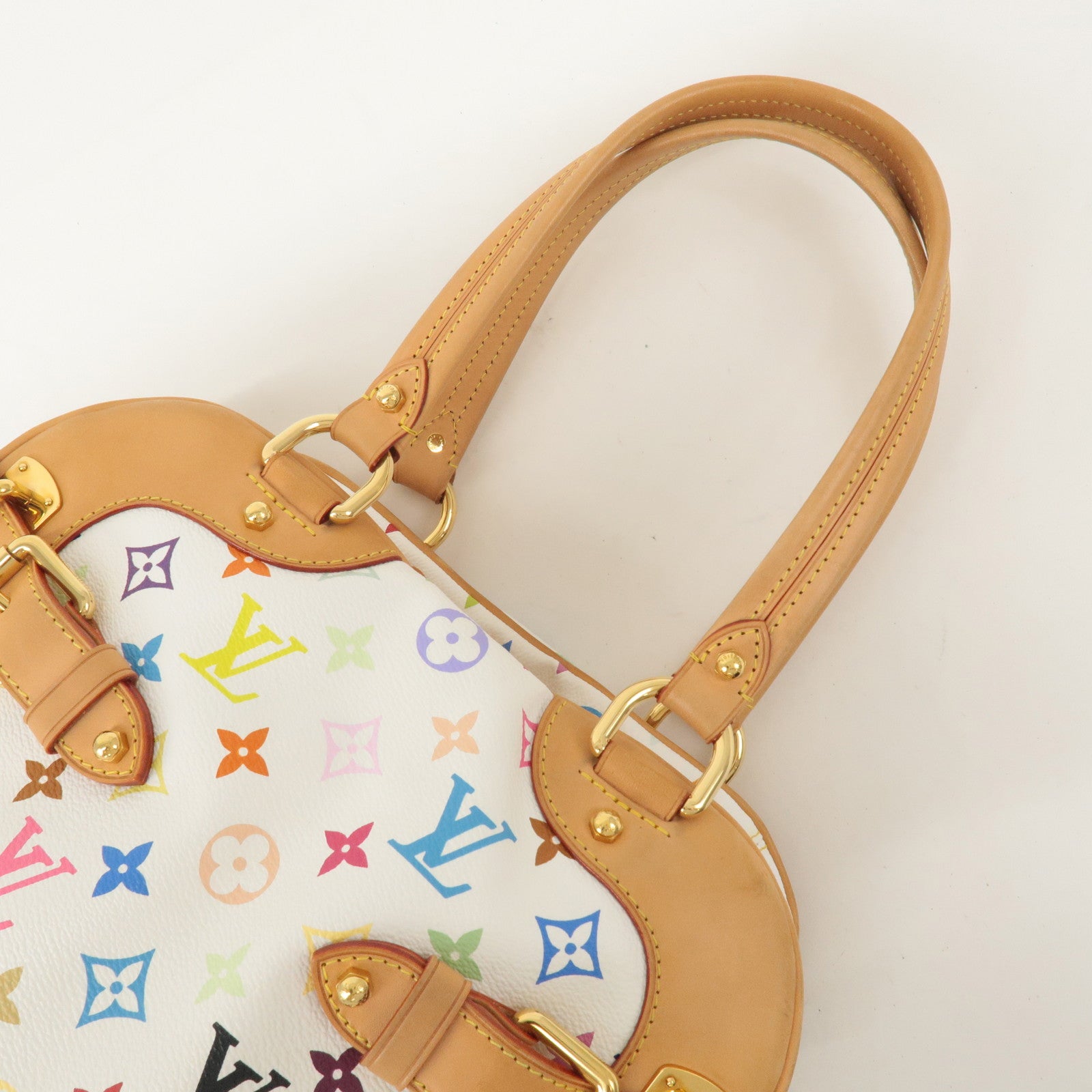 Louis Vuitton Monogram Multi Color Claudia Hand Bag M40193