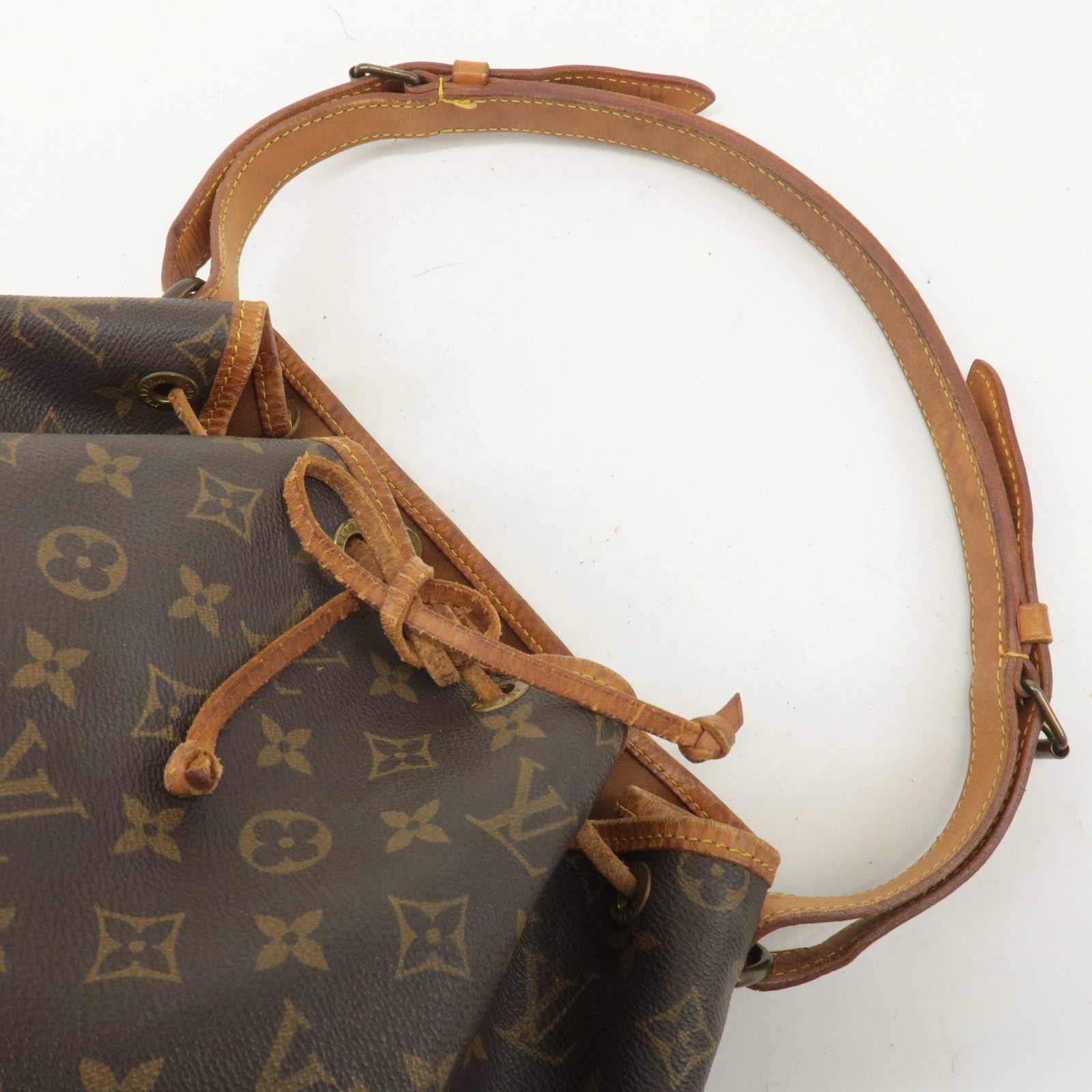 Louis Vuitton Monogram Noe Shoulder Bag Hand Bag Brown M42224