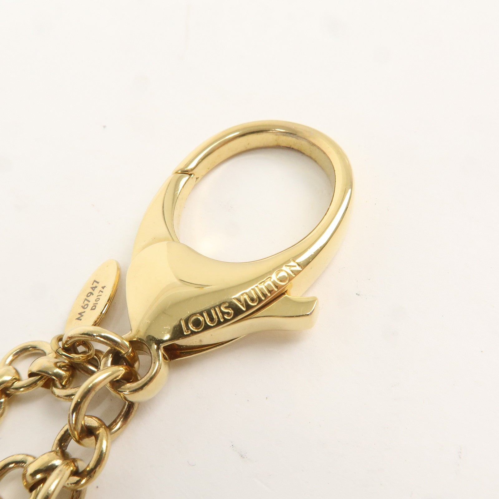 Louis Vuitton Bijou Sac Insolence Bag Charm Key Charm Gold M67947