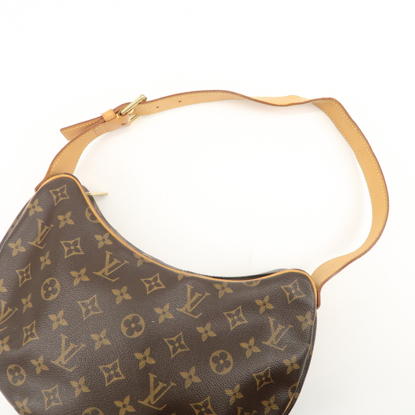 Louis Vuitton Monogram Croissant MM Shoulder Bag Hand Bag M51512 Used