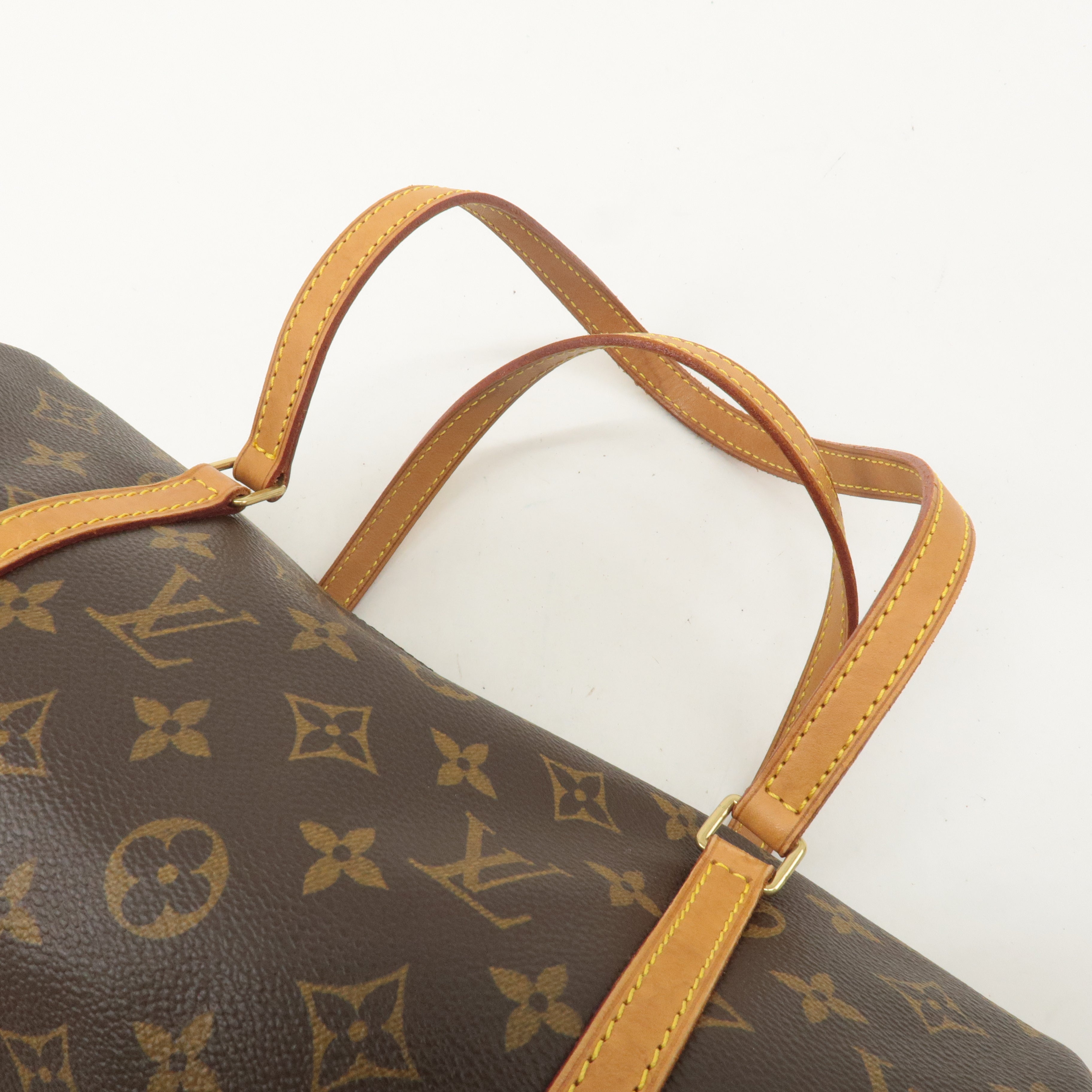 Louis Vuitton Monogram Papillon 30 Hand Bag 
Pouch Brown M51385