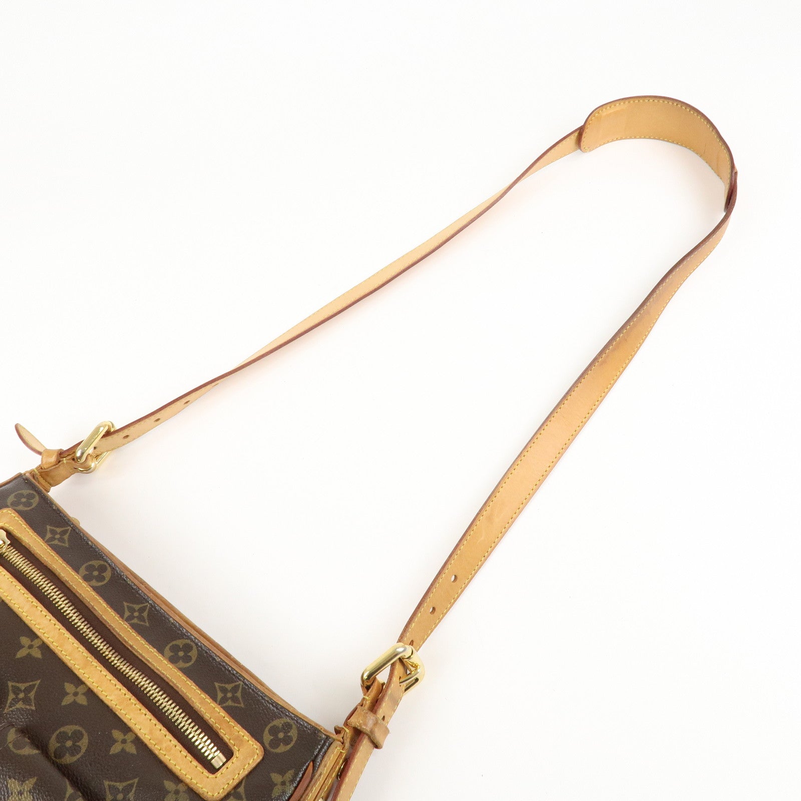 Louis Vuitton Monogram Hudson GM Shoulder Bag M40045